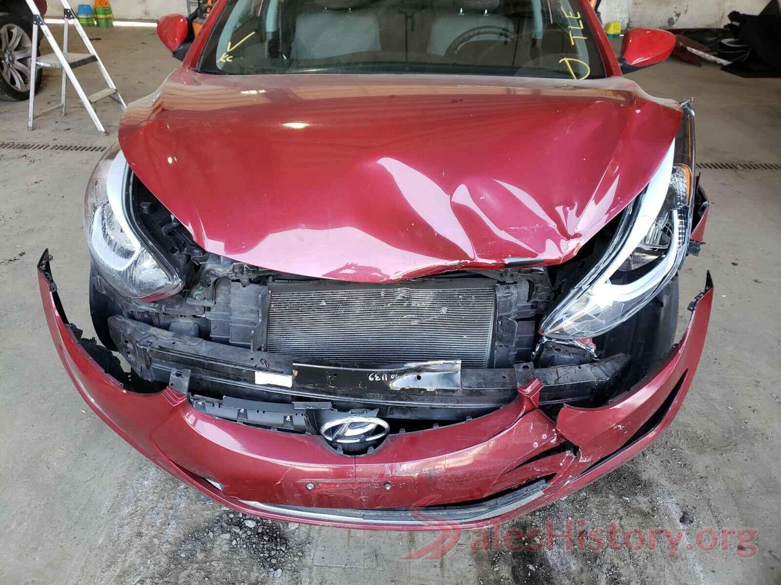 KMHDH4AE7GU542254 2016 HYUNDAI ELANTRA