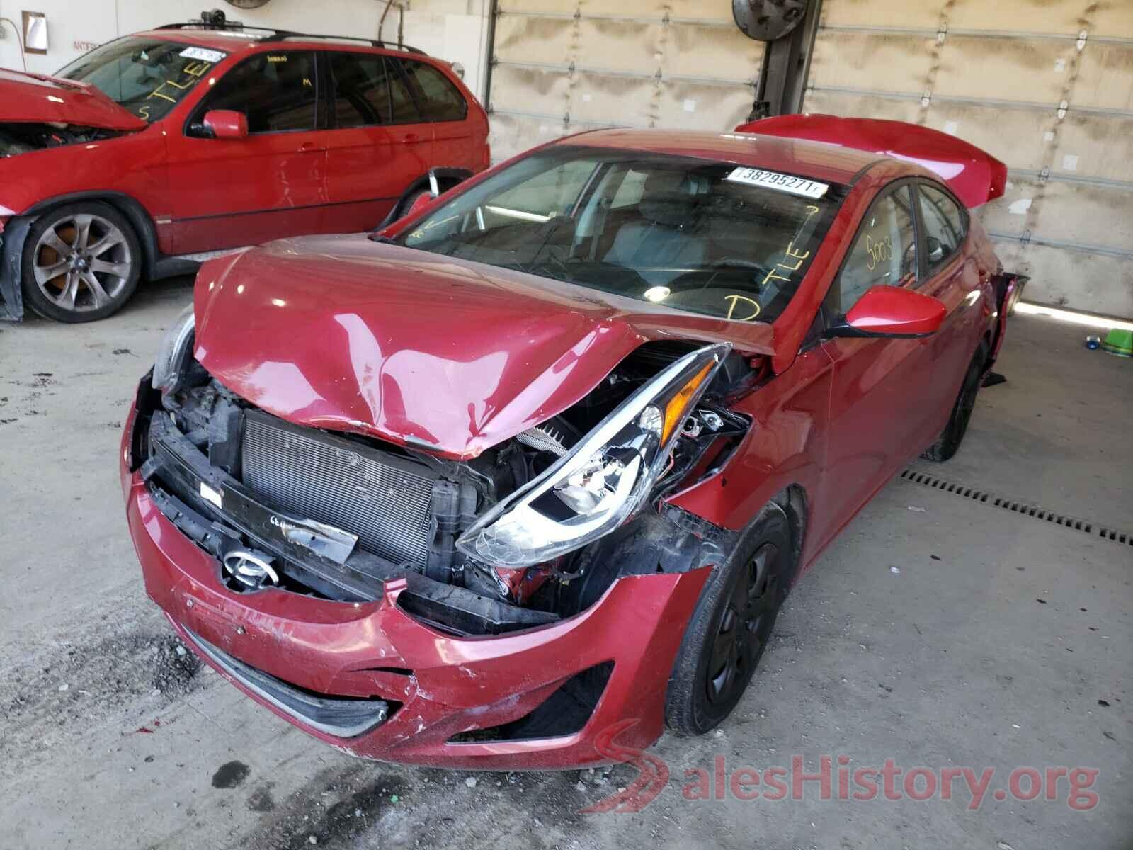 KMHDH4AE7GU542254 2016 HYUNDAI ELANTRA