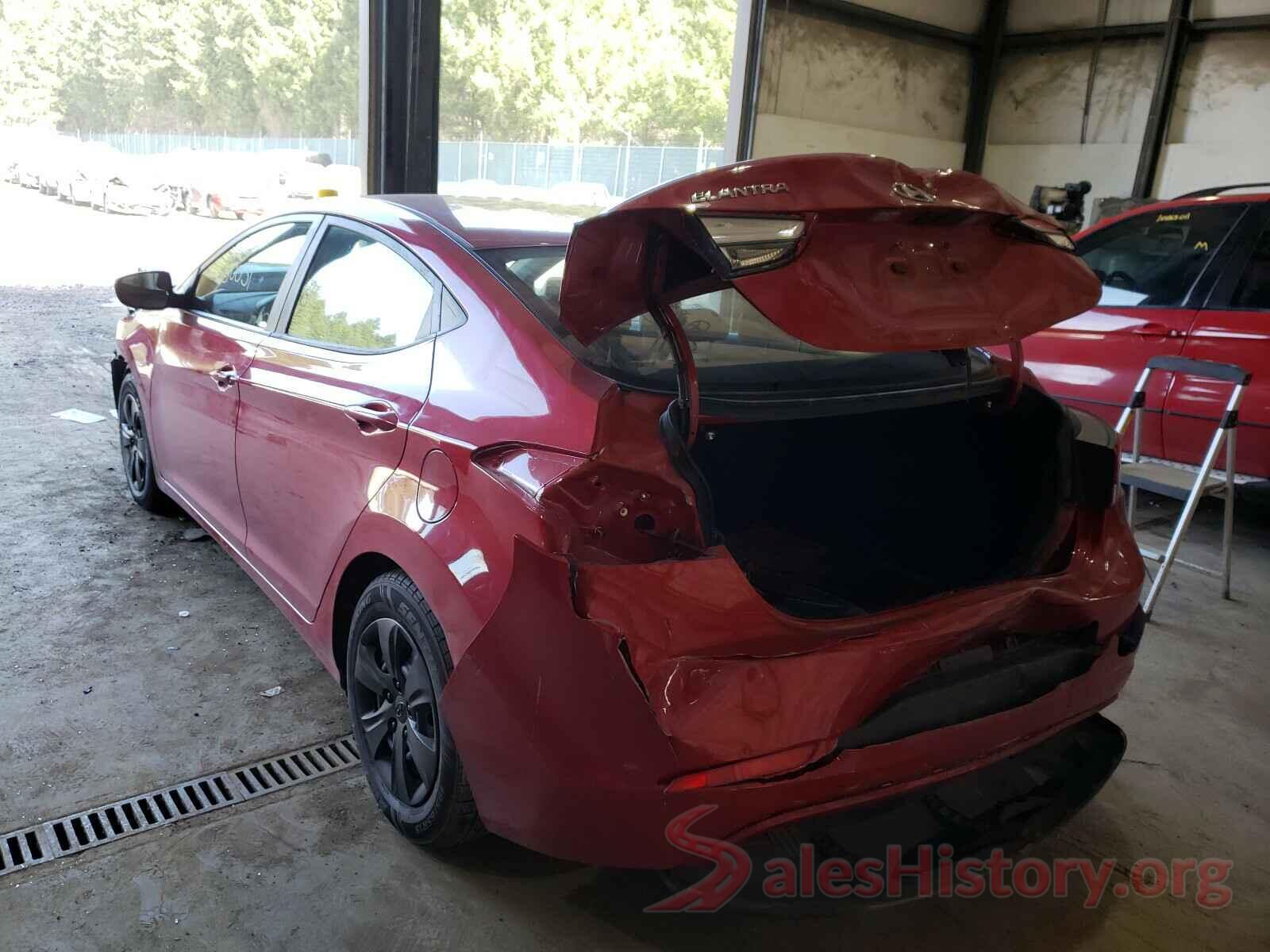 KMHDH4AE7GU542254 2016 HYUNDAI ELANTRA