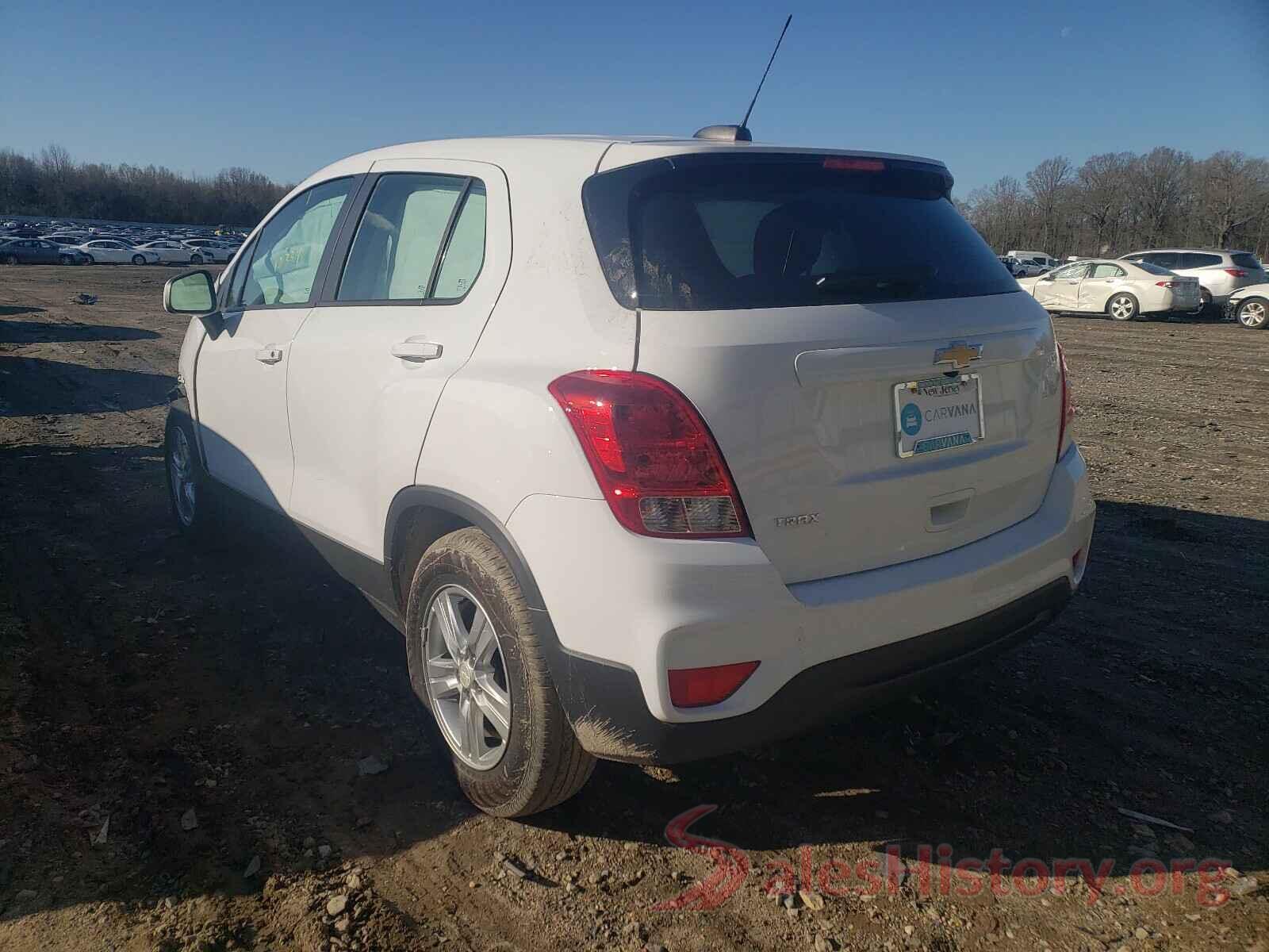 3GNCJKSB6KL198200 2019 CHEVROLET TRAX