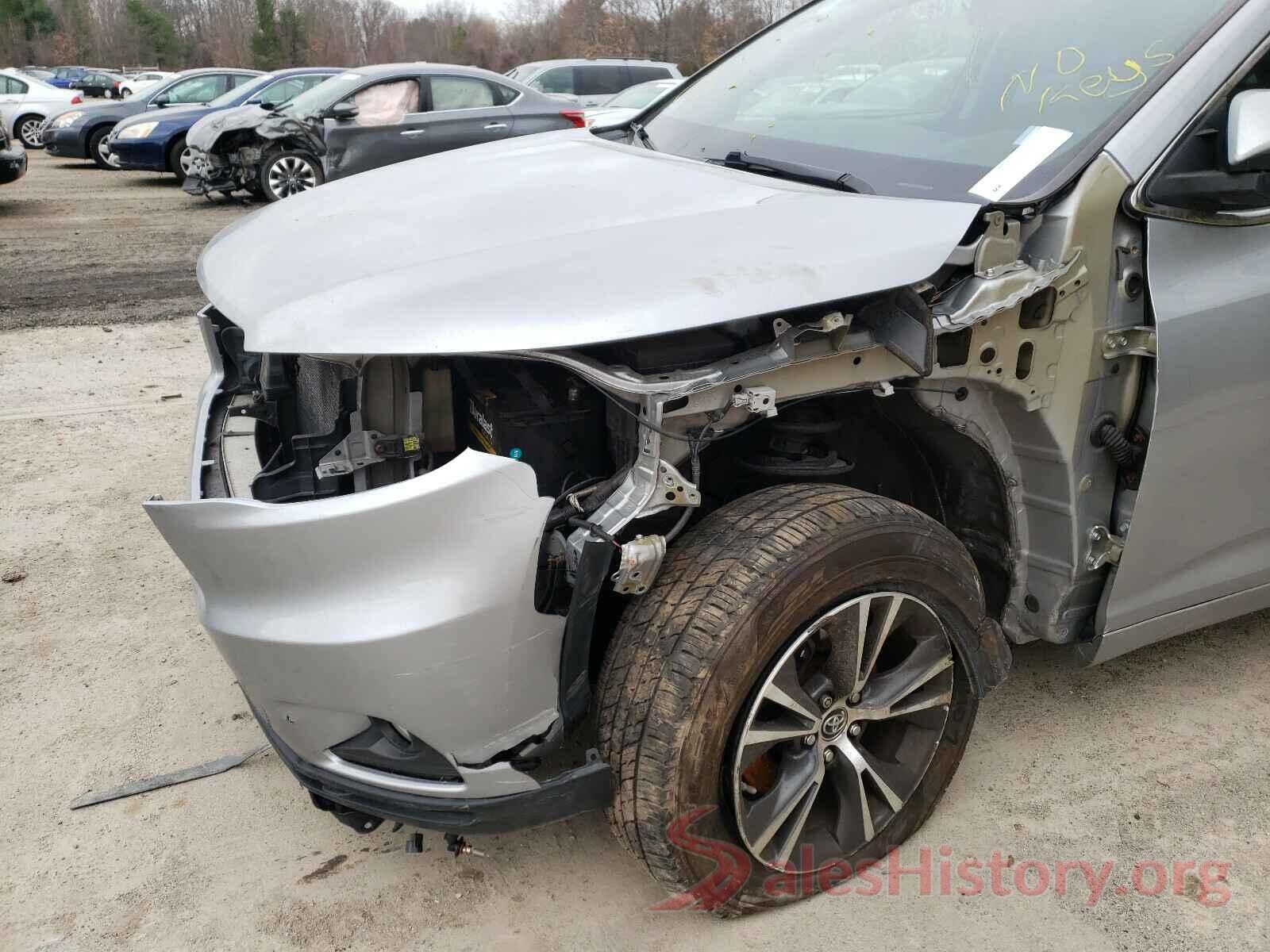 5TDJKRFH4GS274051 2016 TOYOTA HIGHLANDER