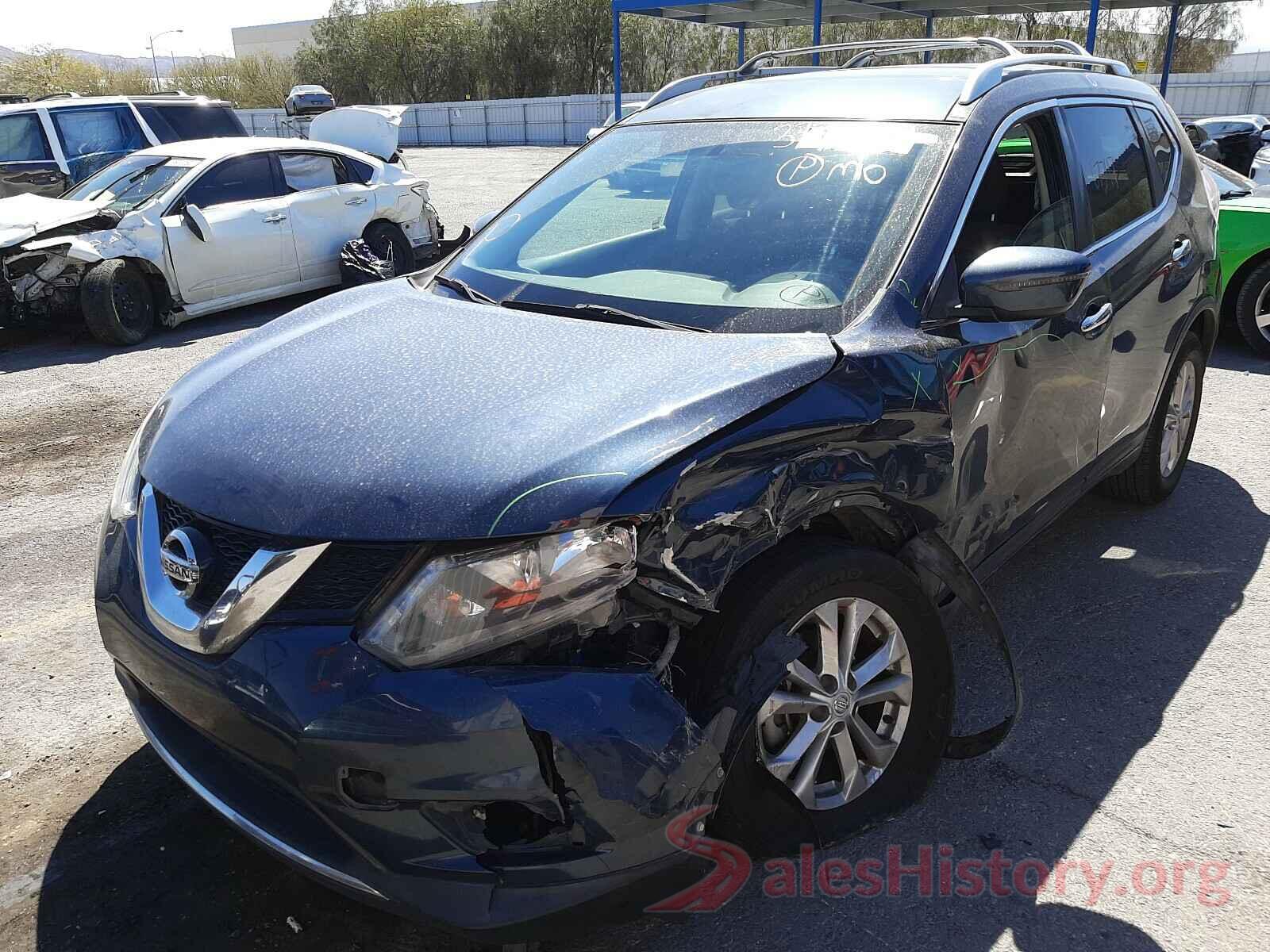 KNMAT2MT2GP731140 2016 NISSAN ROGUE