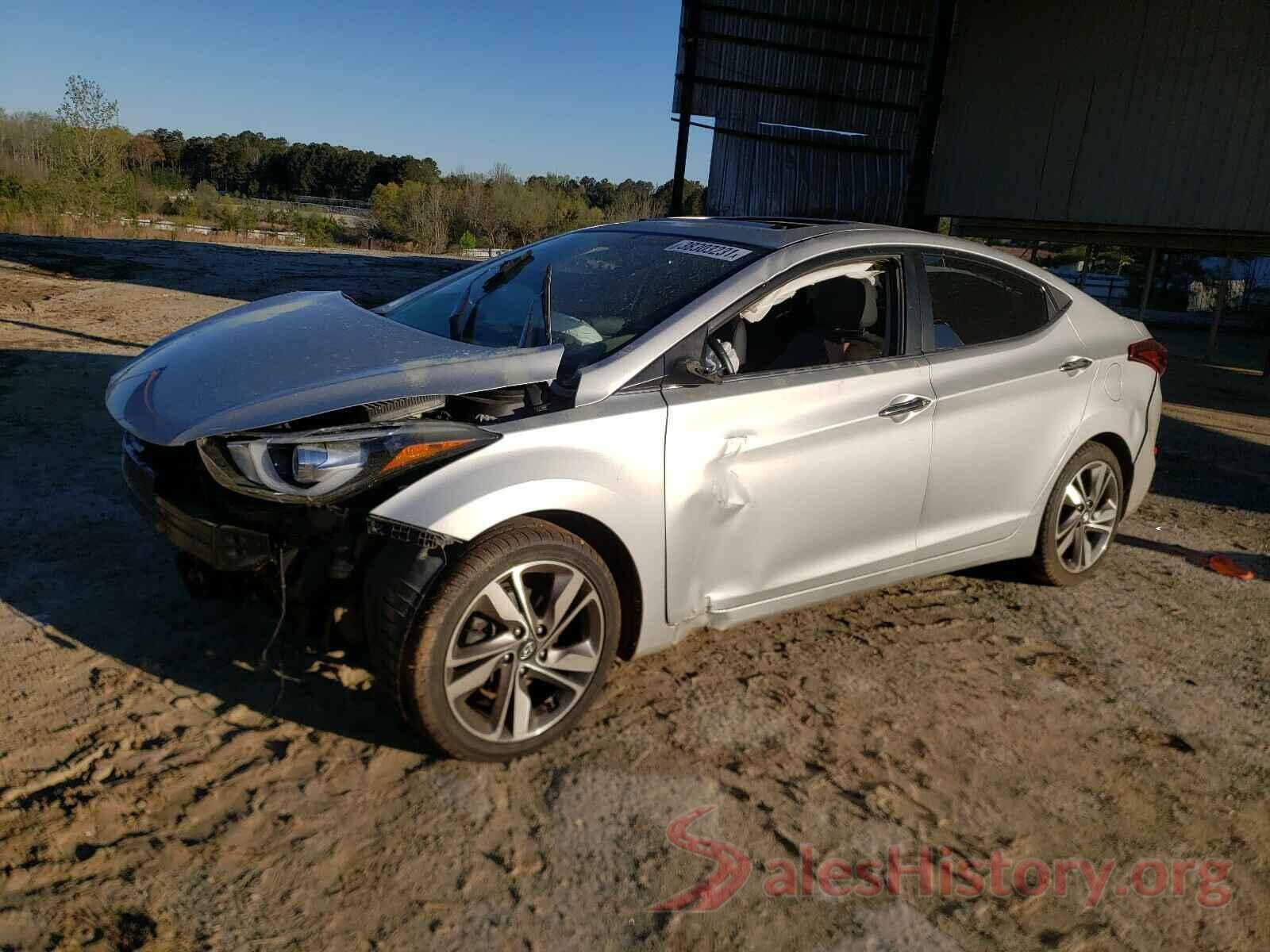 5NPDH4AEXGH735058 2016 HYUNDAI ELANTRA