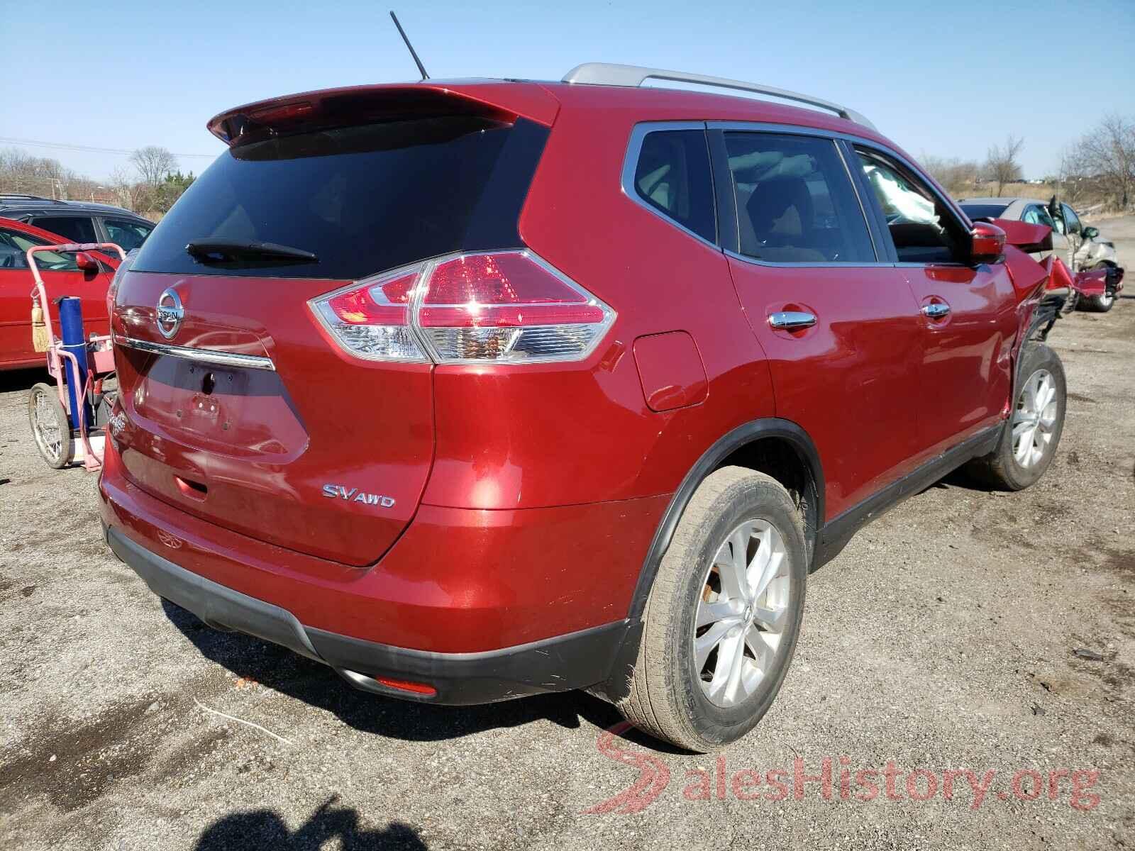 KNMAT2MV8GP707068 2016 NISSAN ROGUE