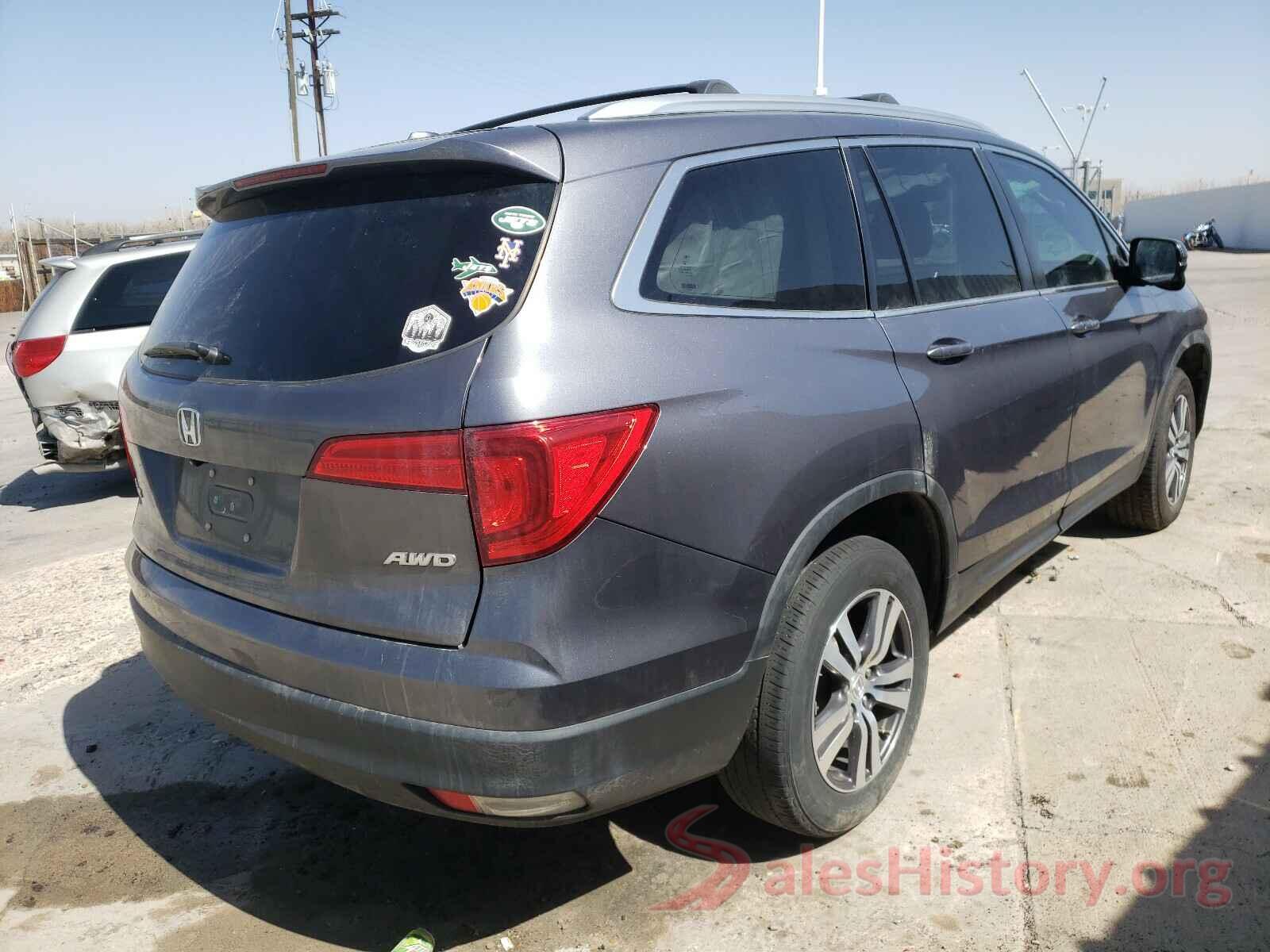 5FNYF6H44GB061942 2016 HONDA PILOT