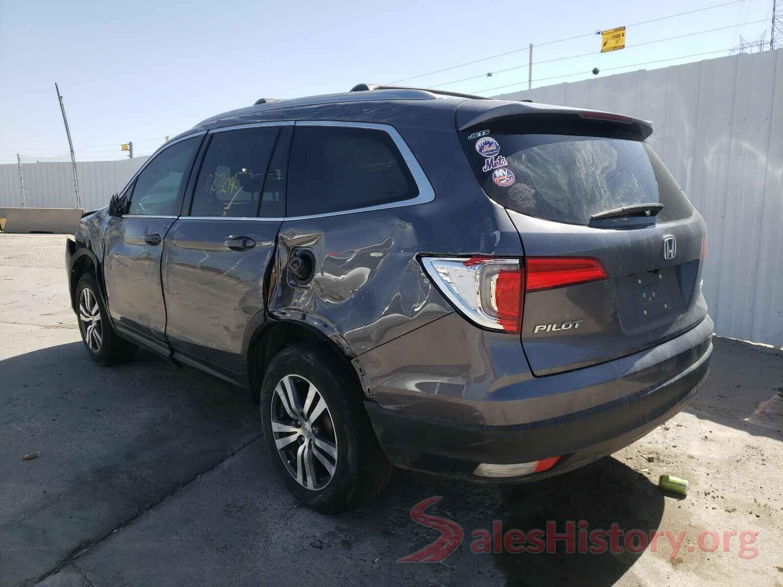 5FNYF6H44GB061942 2016 HONDA PILOT