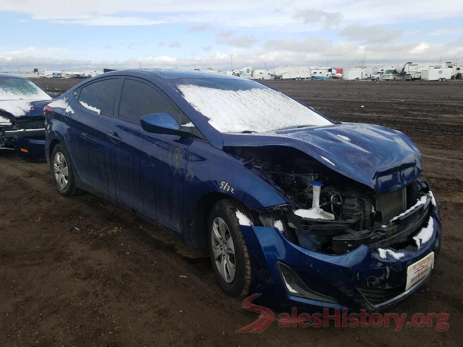 5NPDH4AE3GH776857 2016 HYUNDAI ELANTRA