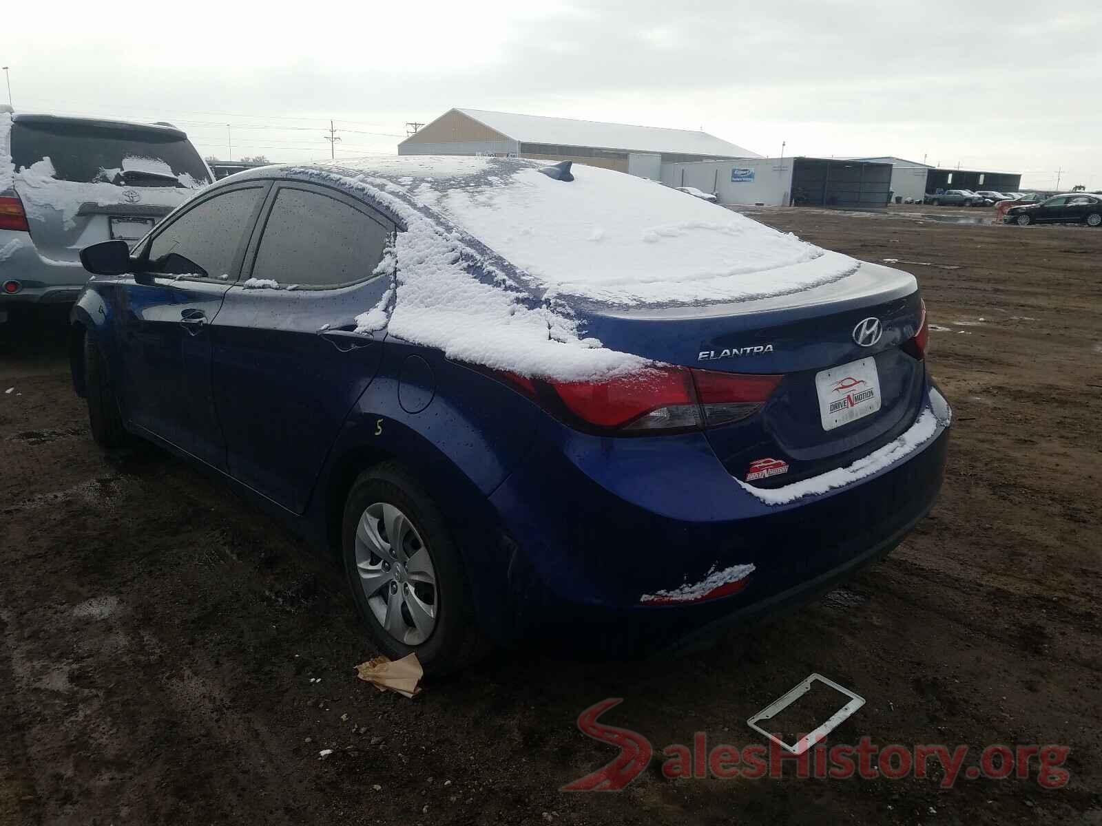 5NPDH4AE3GH776857 2016 HYUNDAI ELANTRA