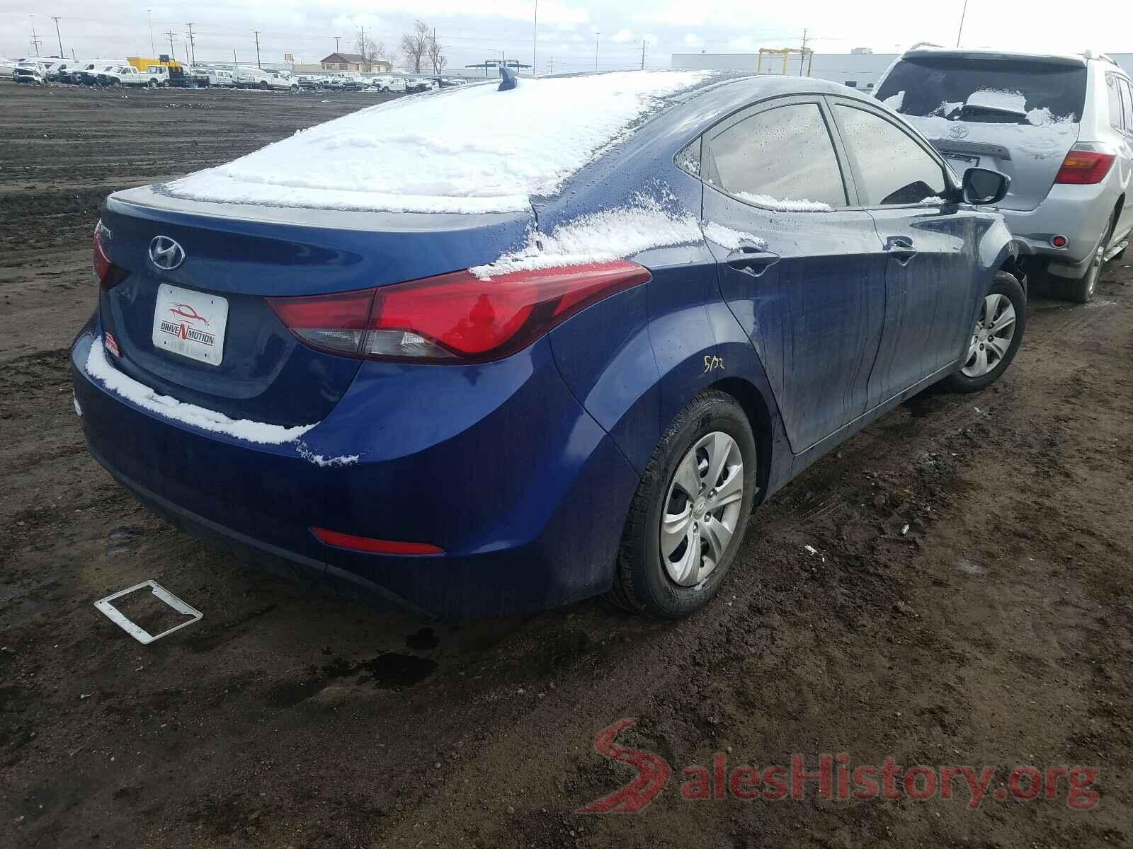 5NPDH4AE3GH776857 2016 HYUNDAI ELANTRA