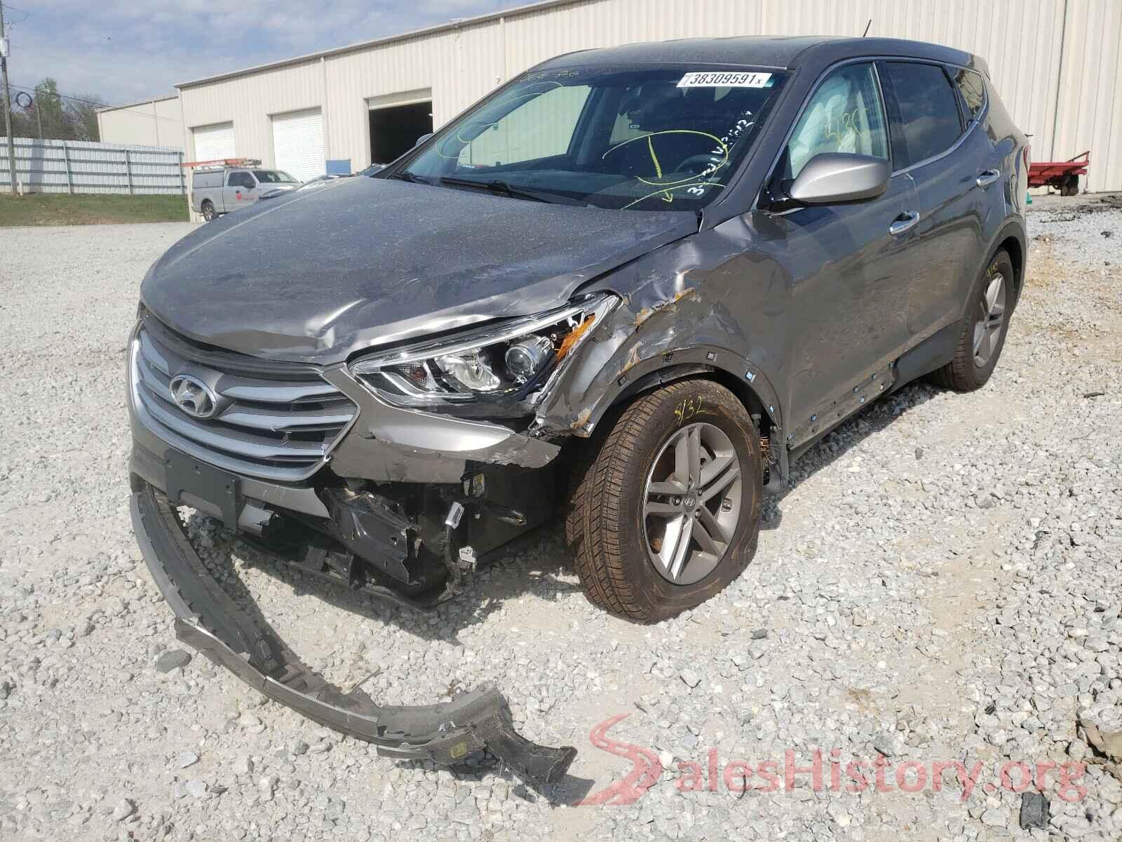 5NMZT3LB9JH083412 2018 HYUNDAI SANTA FE