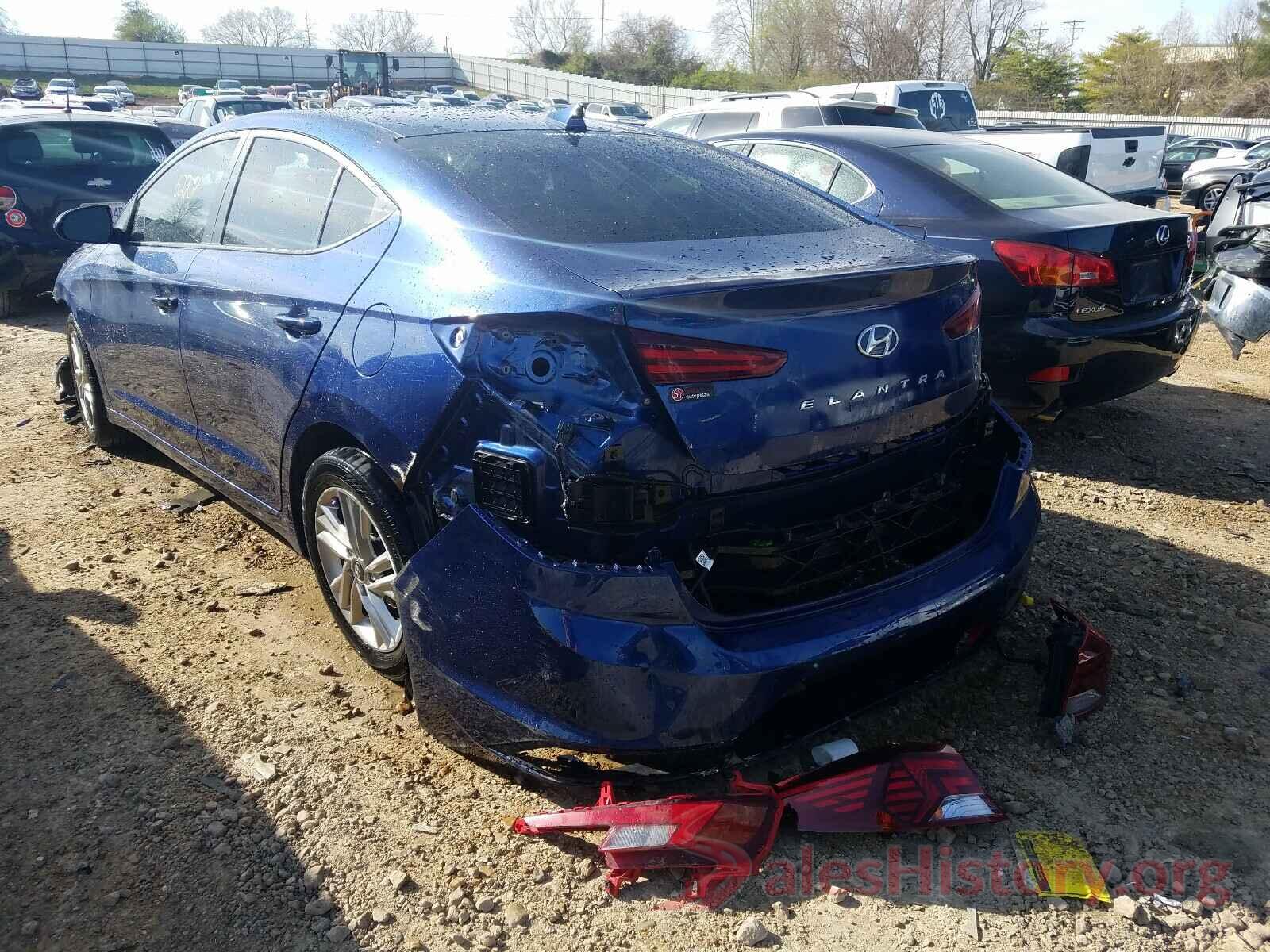 5NPD84LFXKH404611 2019 HYUNDAI ELANTRA