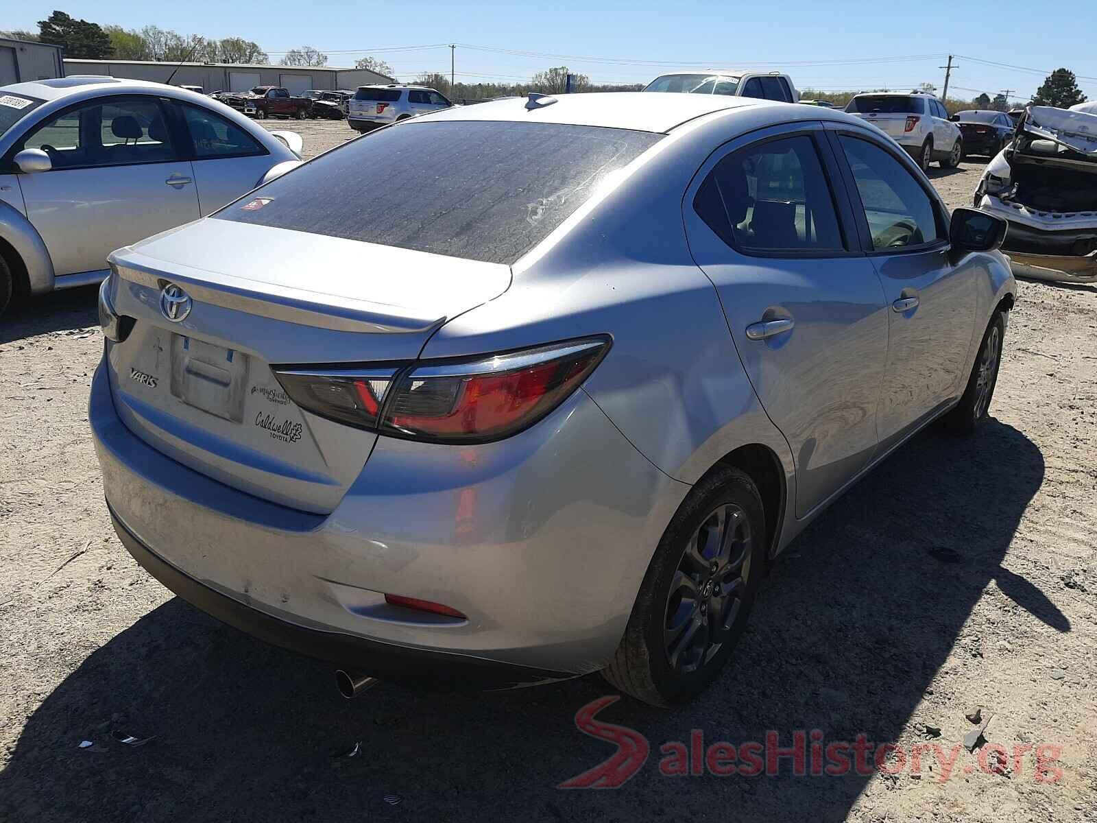 3MYDLBYV8KY519442 2019 TOYOTA YARIS