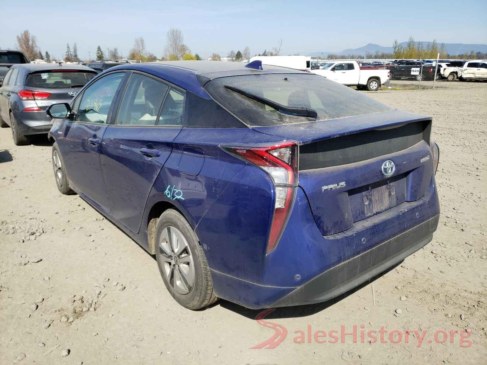 JTDKARFU1J3057926 2018 TOYOTA PRIUS