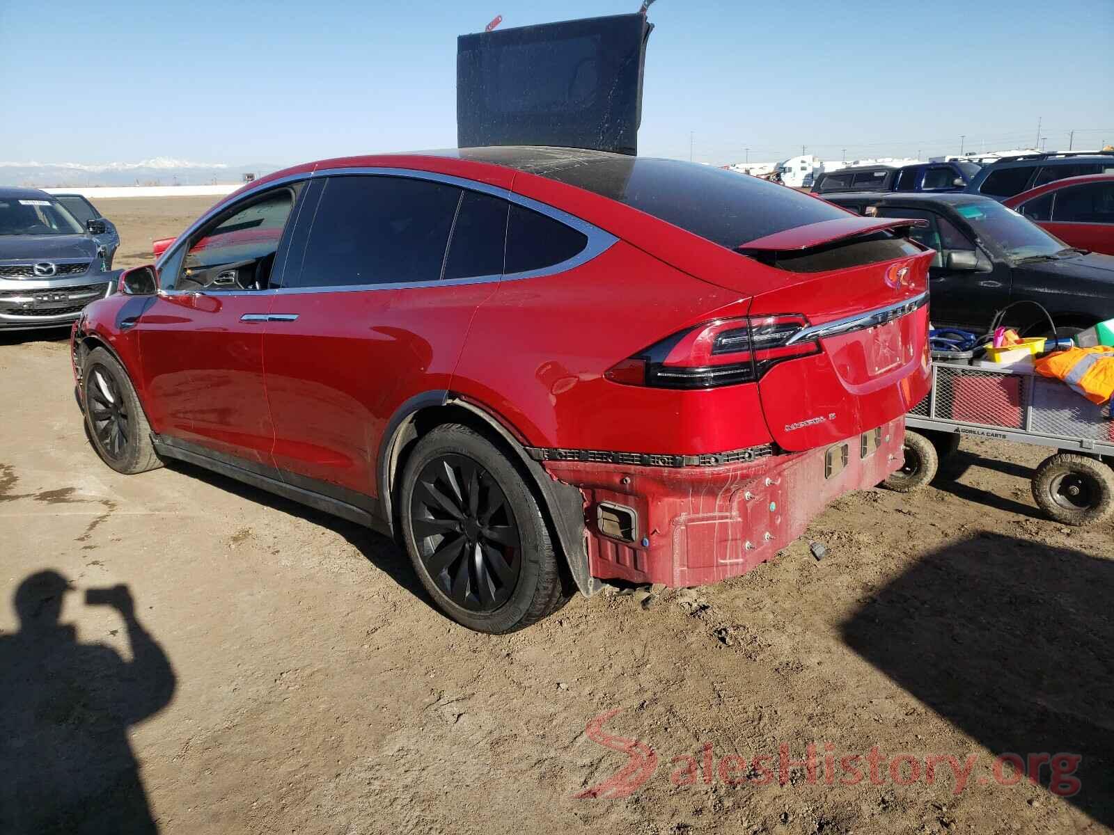 5YJXCAE40GF011082 2016 TESLA MODEL X