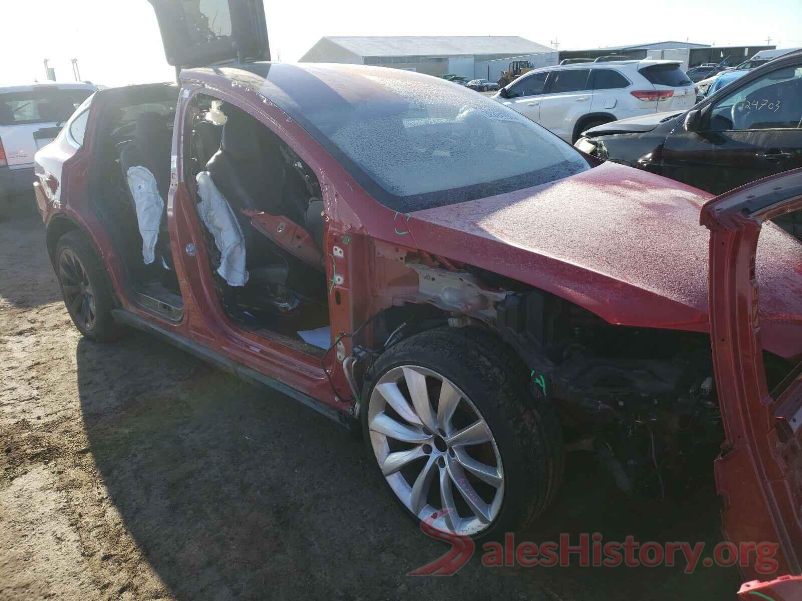 5YJXCAE40GF011082 2016 TESLA MODEL X