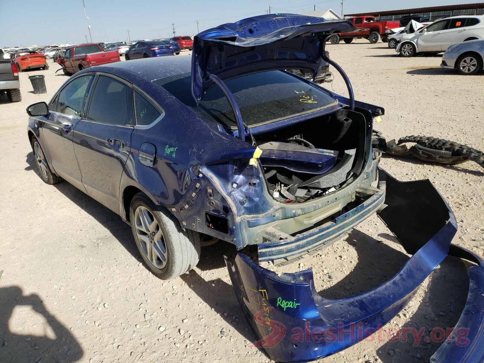 3FA6P0H7XGR202559 2016 FORD FUSION