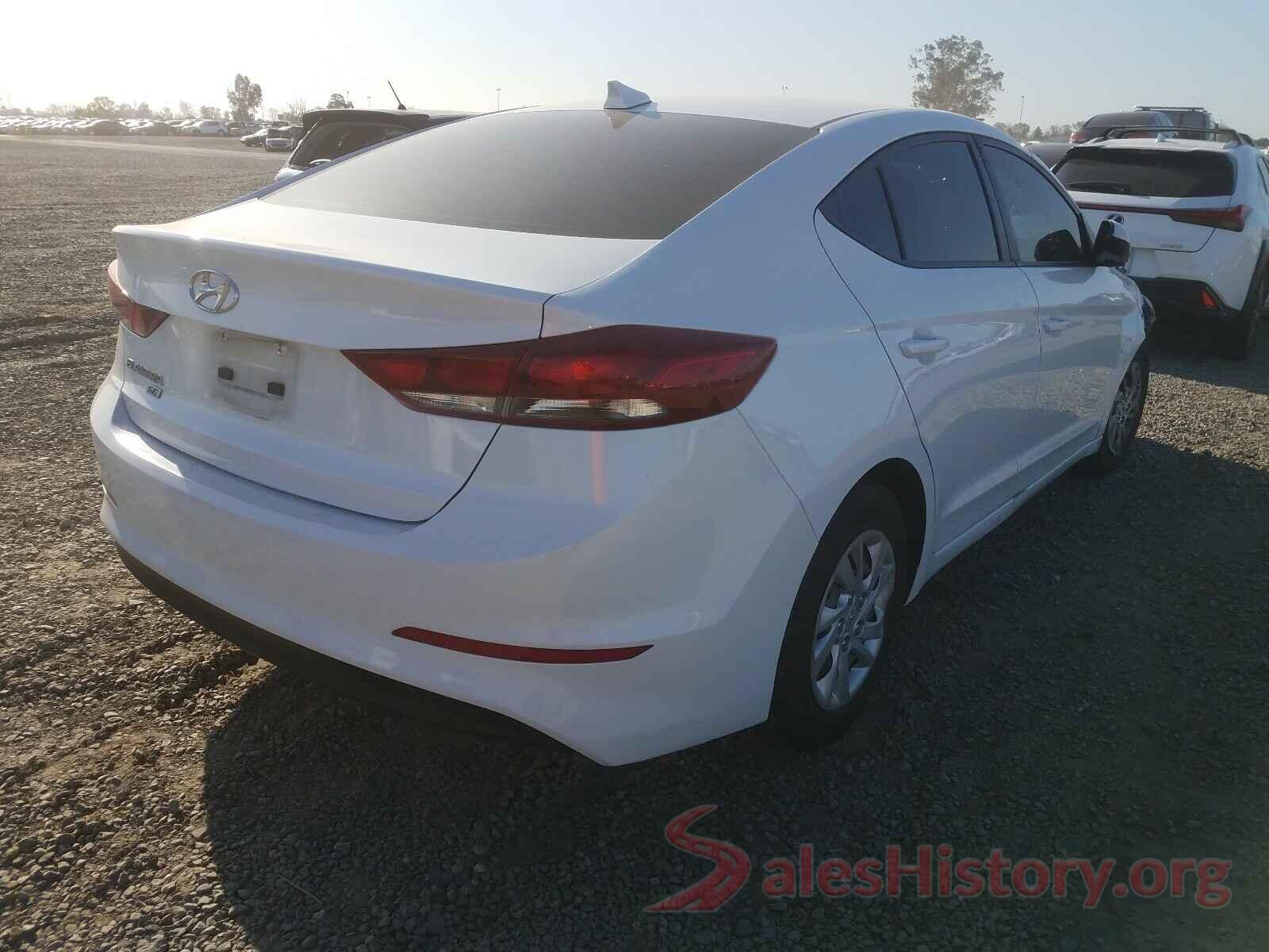 5NPD74LF7HH201994 2017 HYUNDAI ELANTRA