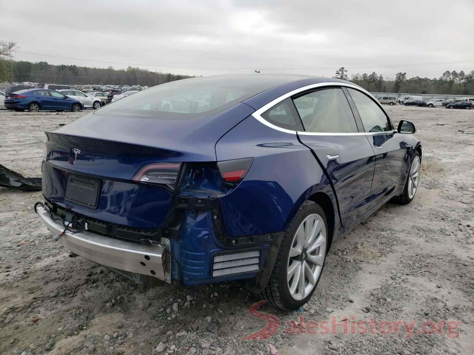 5YJ3E1EA1KF317778 2019 TESLA MODEL 3