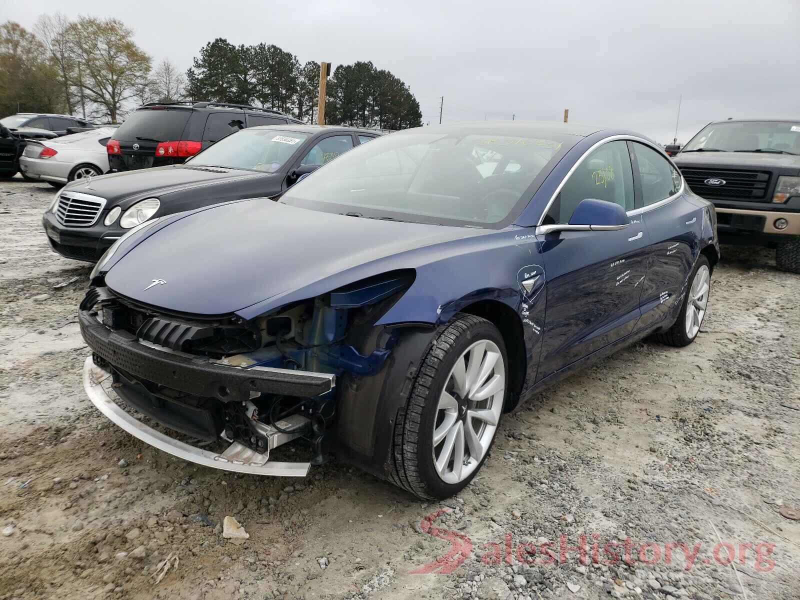 5YJ3E1EA1KF317778 2019 TESLA MODEL 3