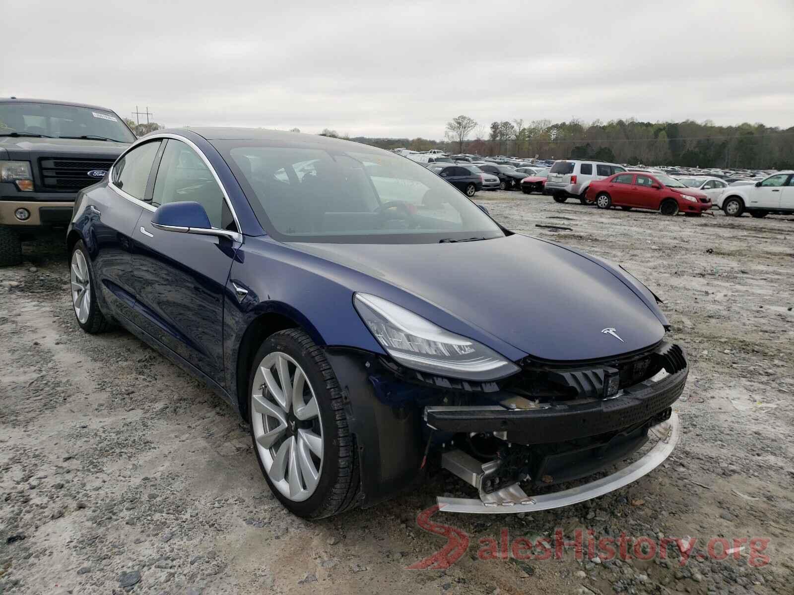 5YJ3E1EA1KF317778 2019 TESLA MODEL 3