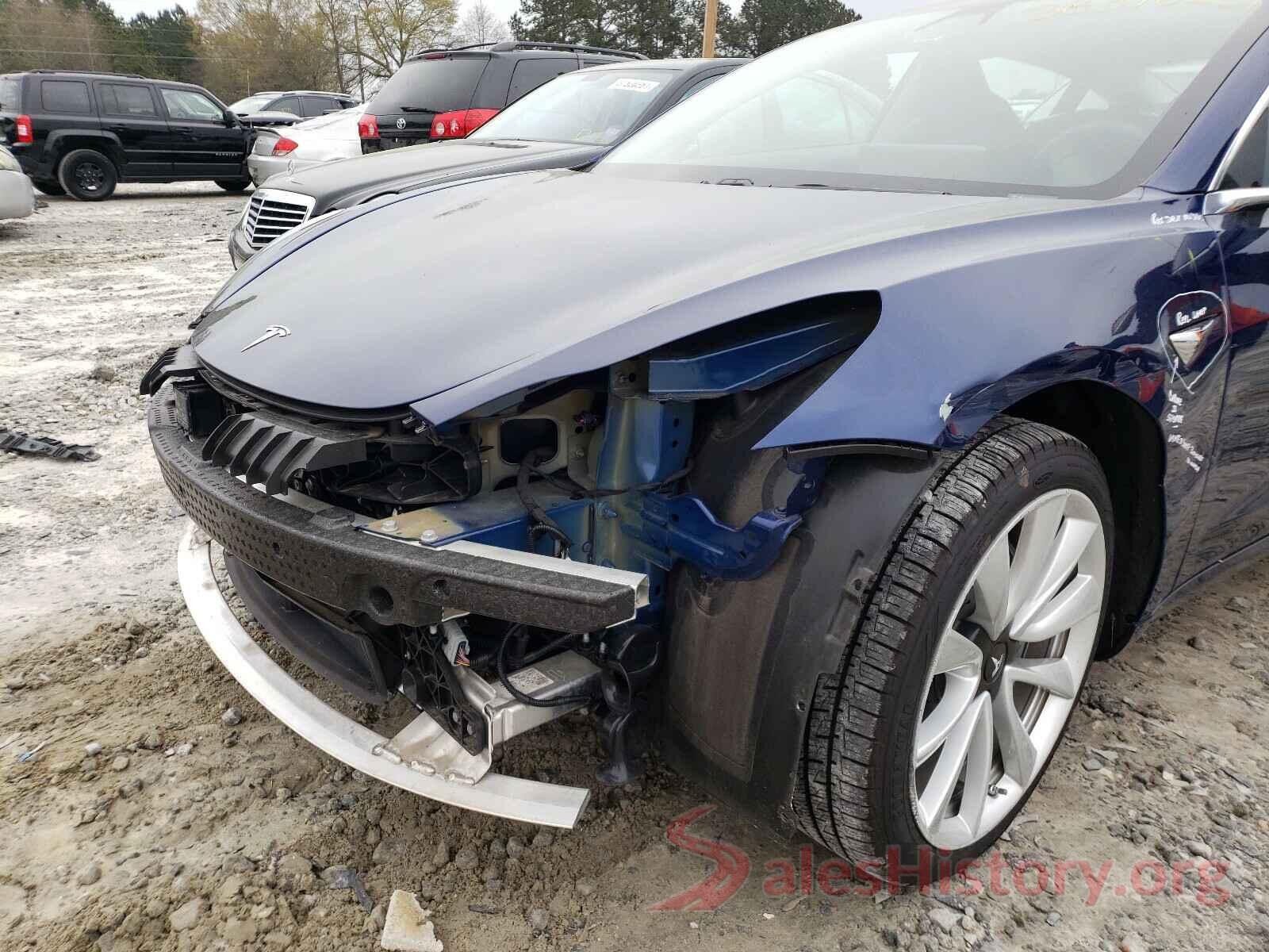 5YJ3E1EA1KF317778 2019 TESLA MODEL 3