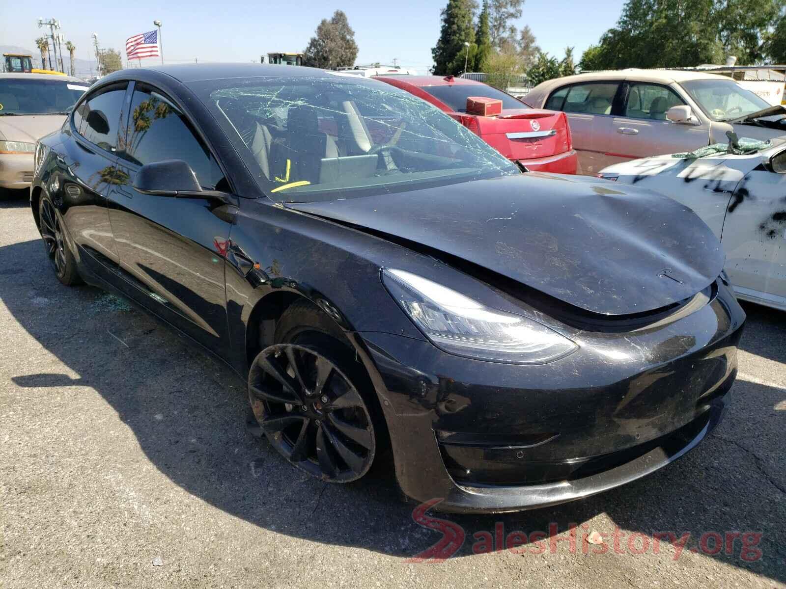 5YJ3E1EB3KF413369 2019 TESLA MODEL 3