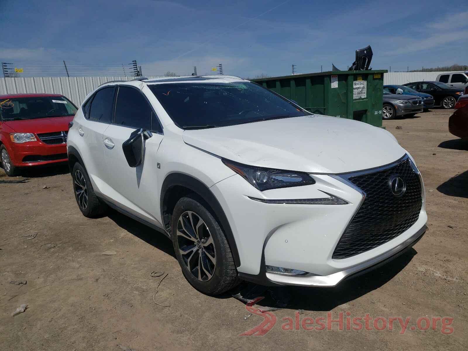 JTJBARBZ4G2083479 2016 LEXUS NX