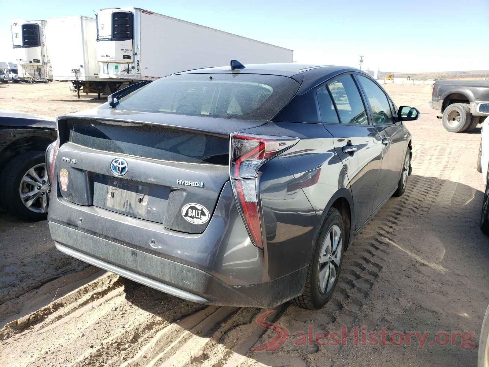 JTDKBRFU2H3042584 2017 TOYOTA PRIUS