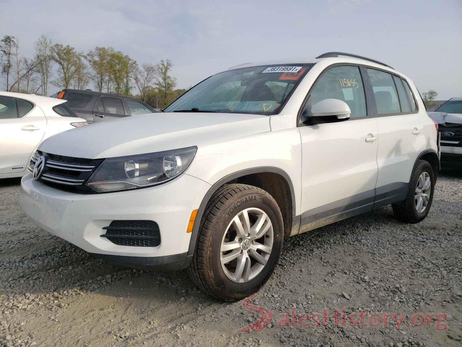 WVGBV7AX0GW004227 2016 VOLKSWAGEN TIGUAN