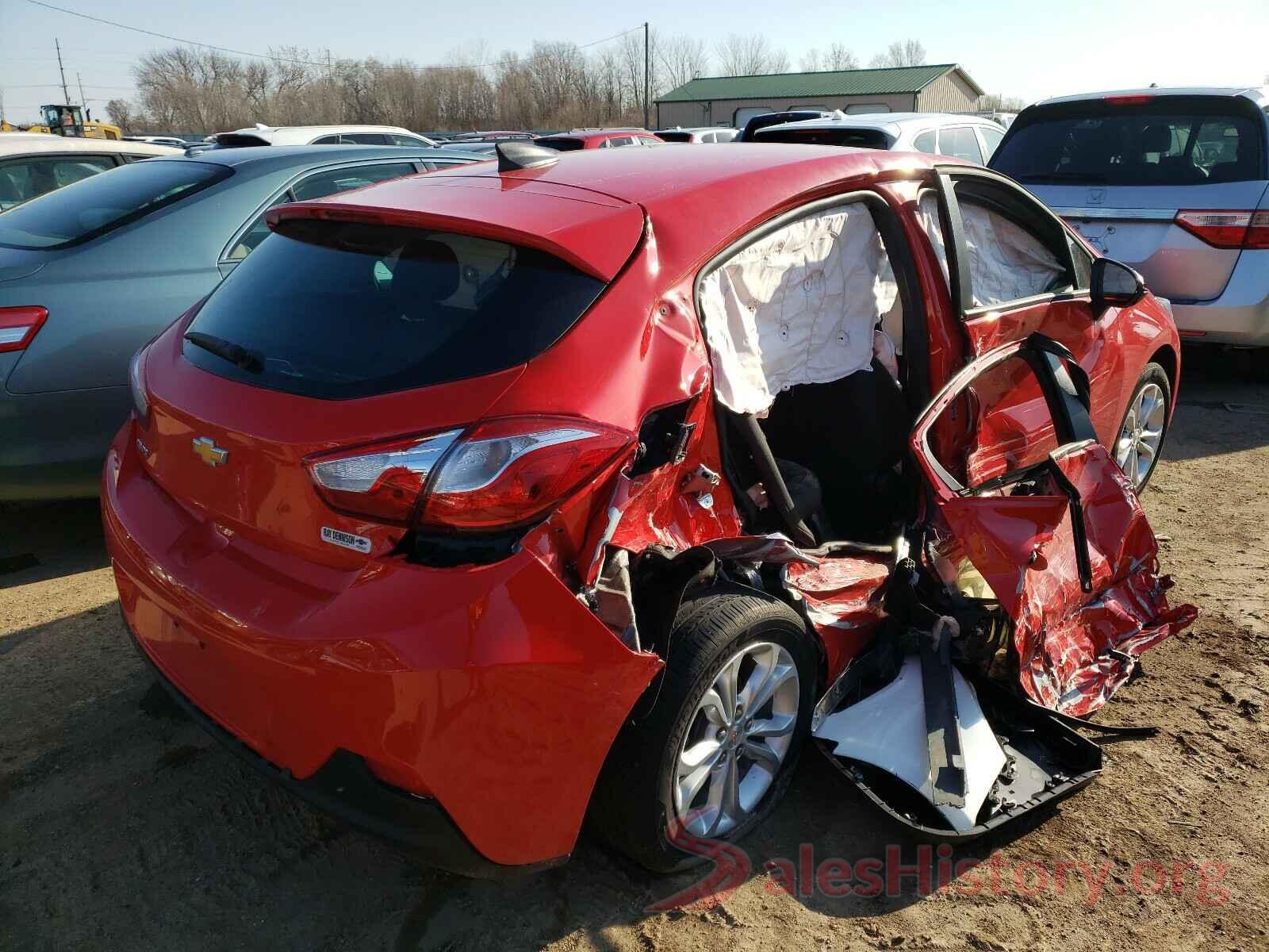 3G1BC6SM2KS569469 2019 CHEVROLET CRUZE