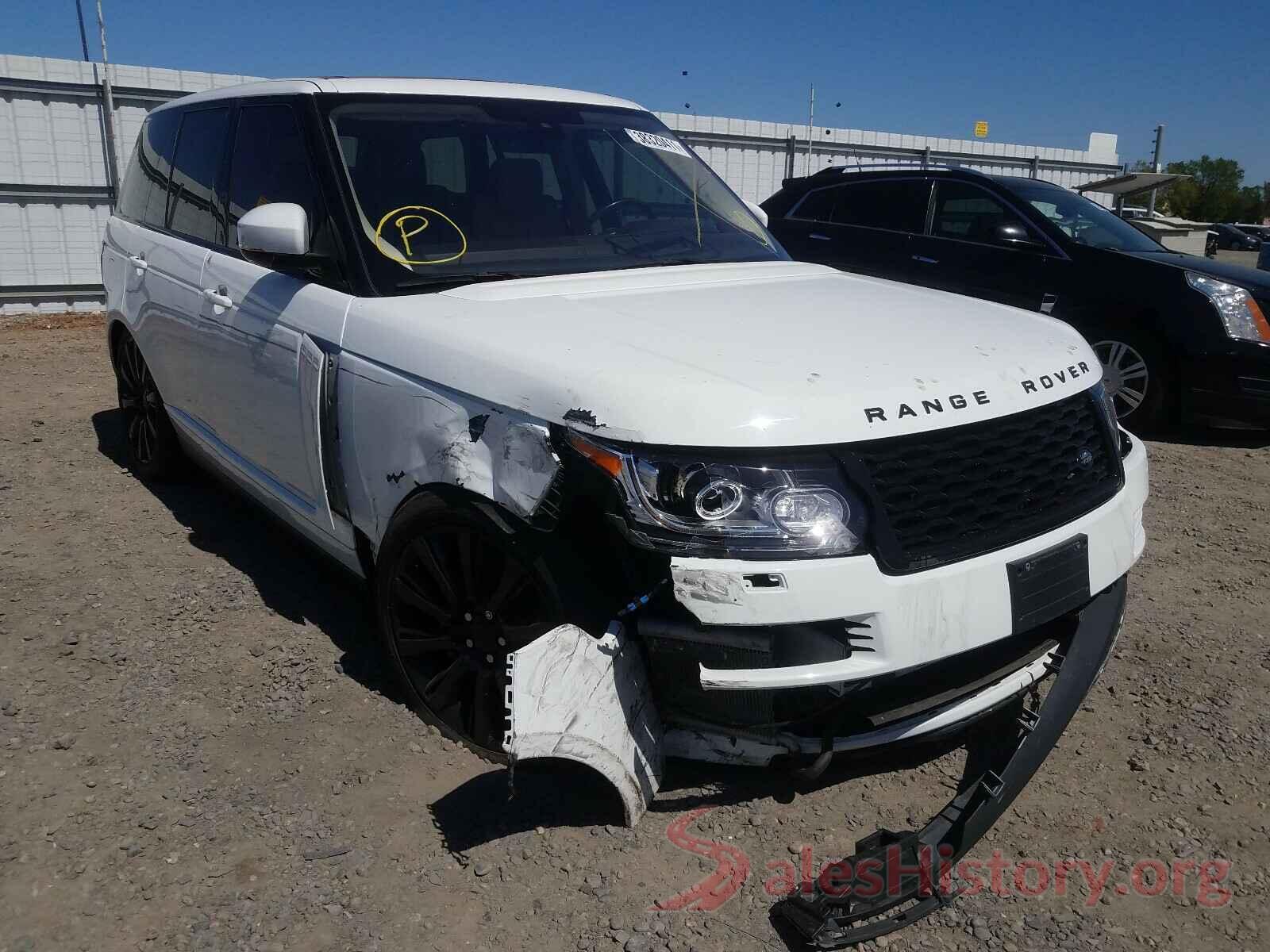 SALGS2EF7GA248325 2016 LAND ROVER RANGEROVER