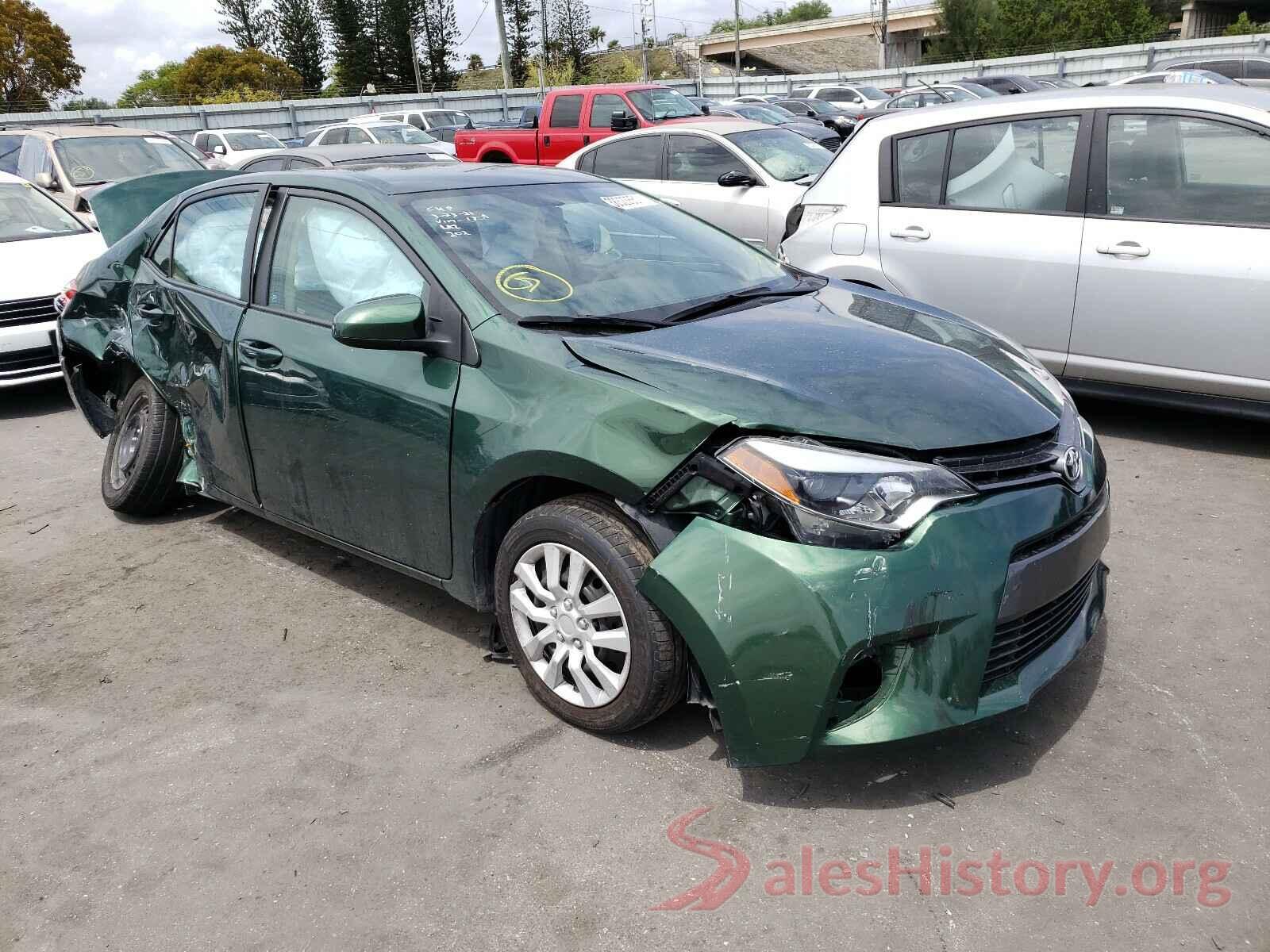 2T1BURHE4GC721309 2016 TOYOTA COROLLA