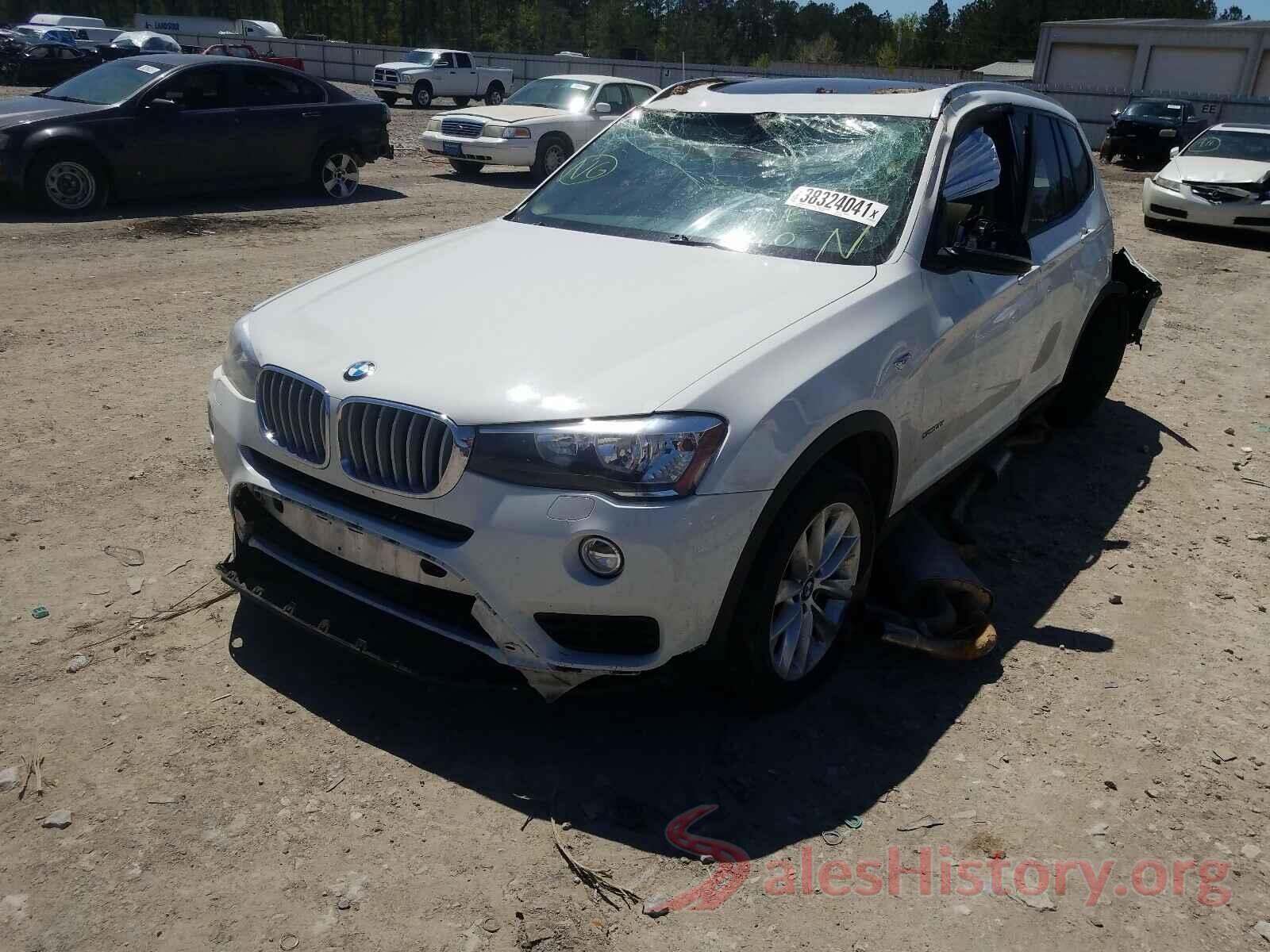 5UXWZ7C30H0X39975 2017 BMW X3