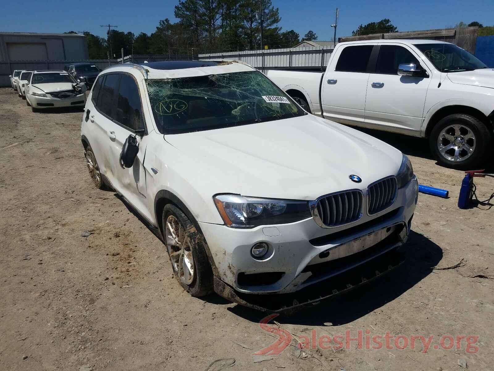 5UXWZ7C30H0X39975 2017 BMW X3