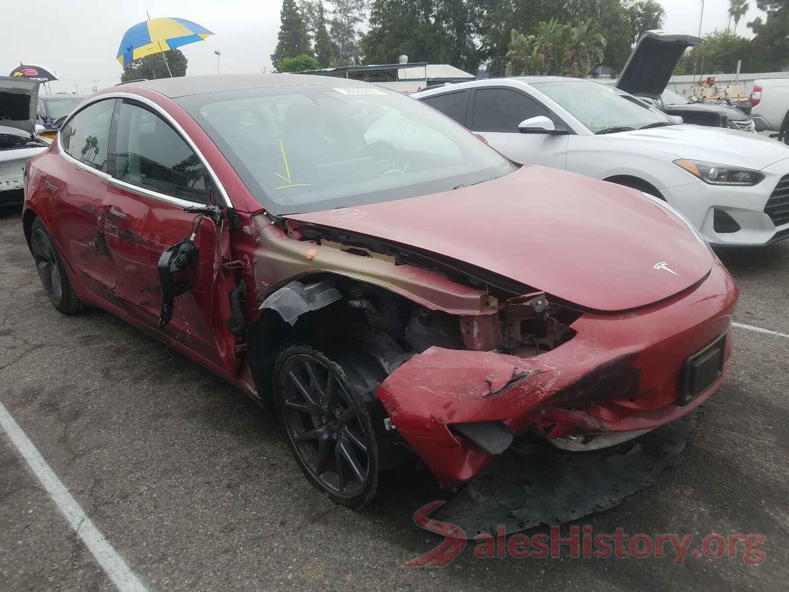 5YJ3E1EA4JF102782 2018 TESLA MODEL 3