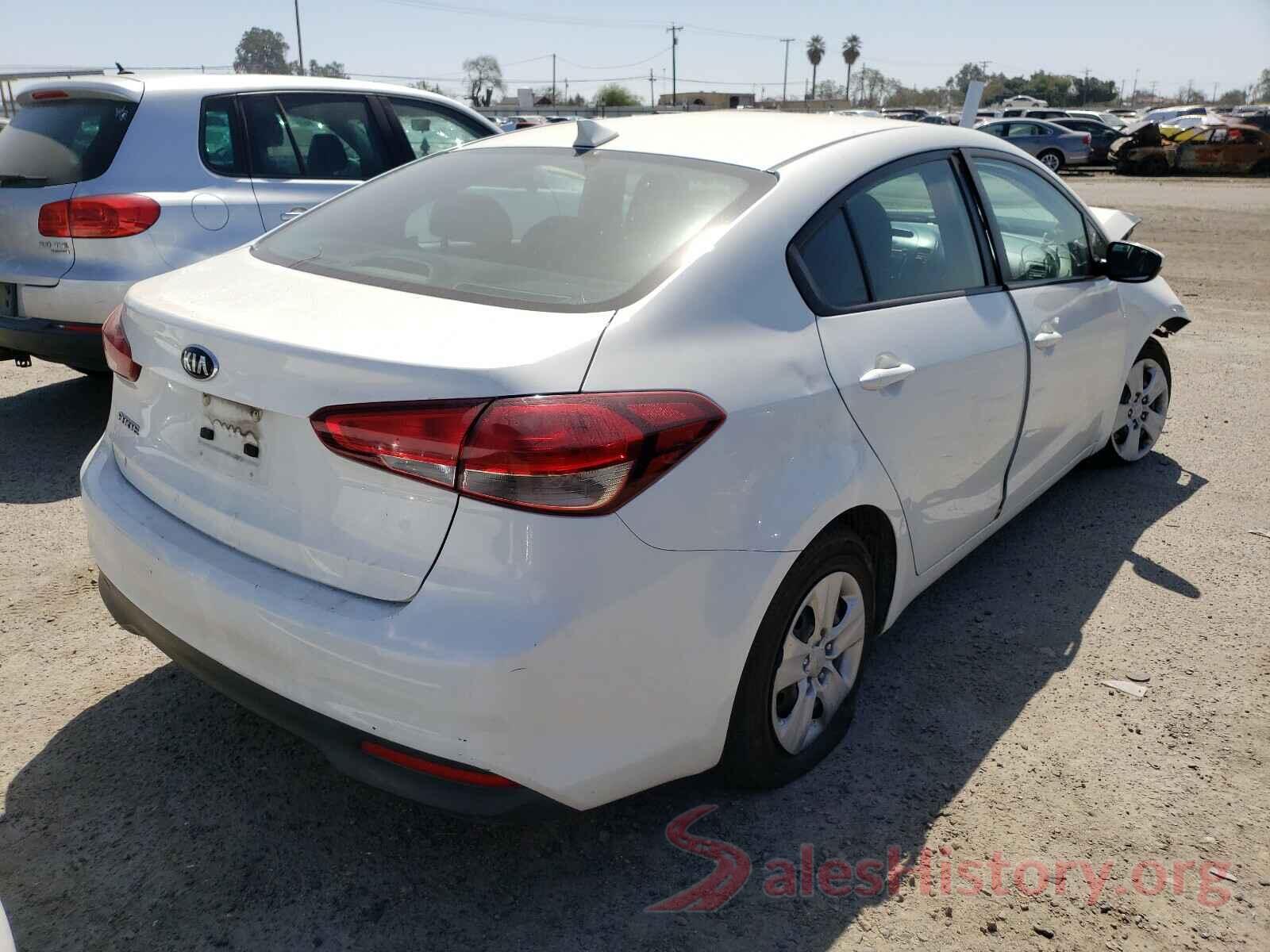 3KPFK4A70HE144190 2017 KIA FORTE