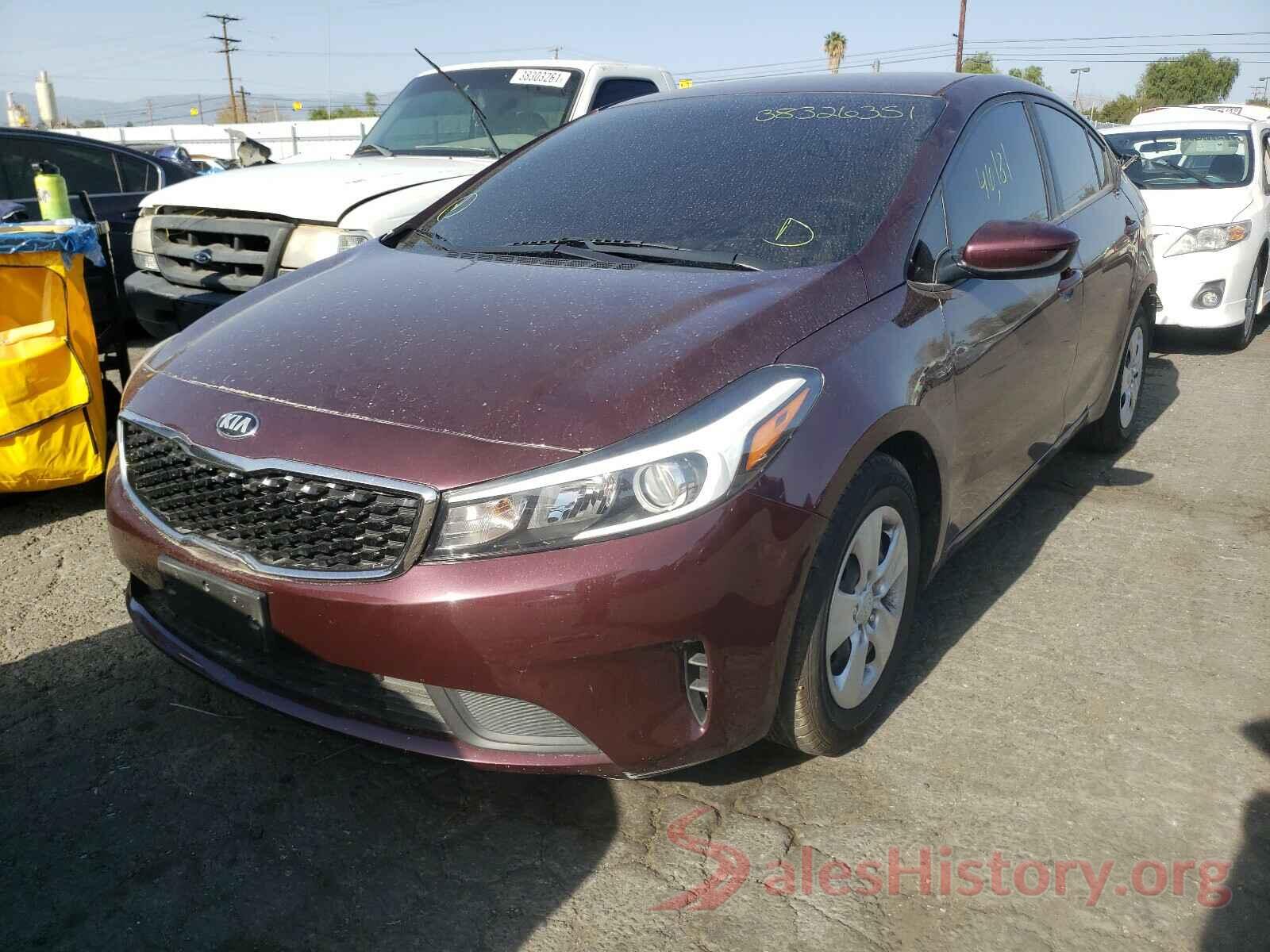 3KPFK4A77JE168489 2018 KIA FORTE