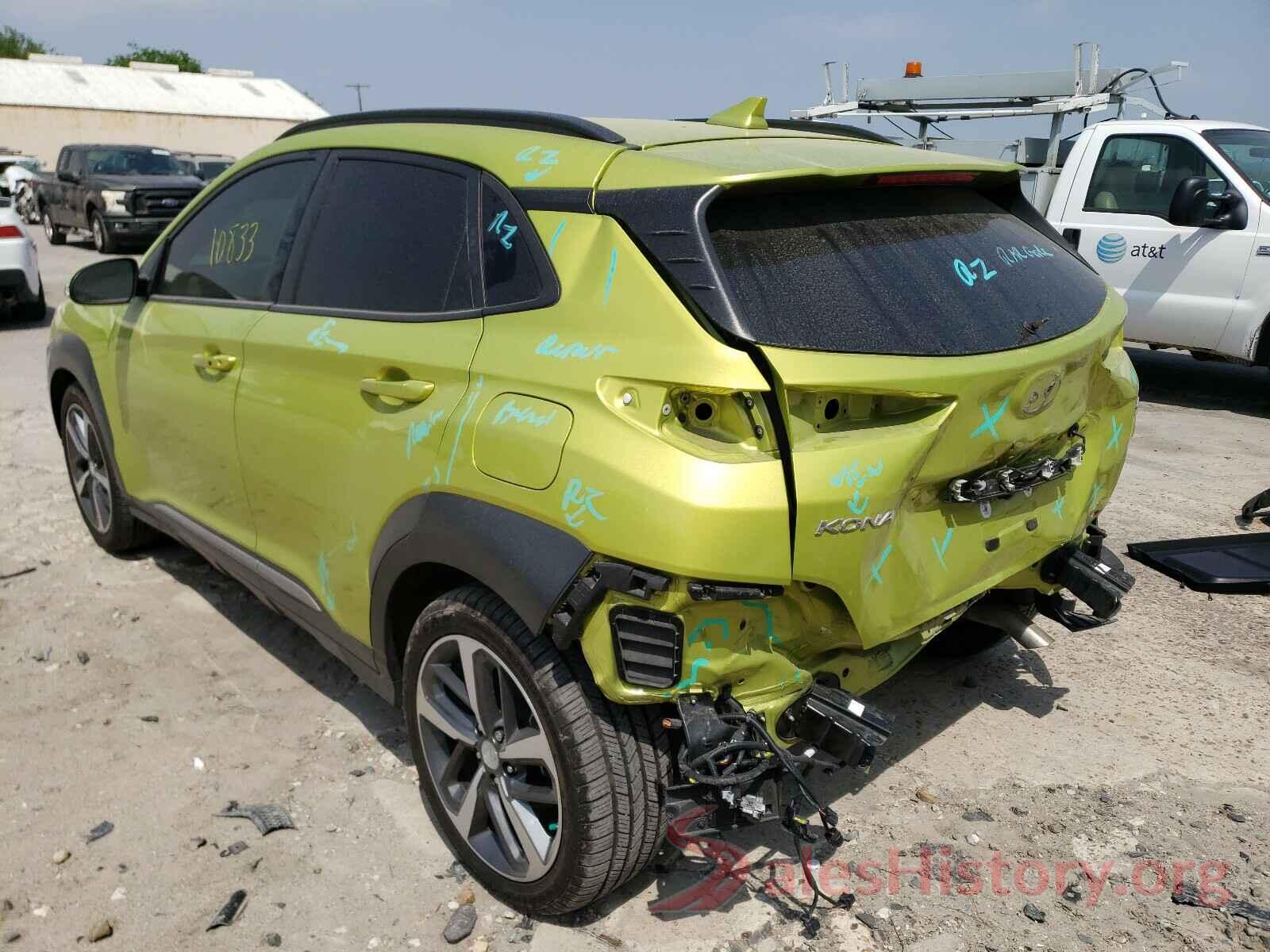 KM8K53A5XKU360907 2019 HYUNDAI KONA