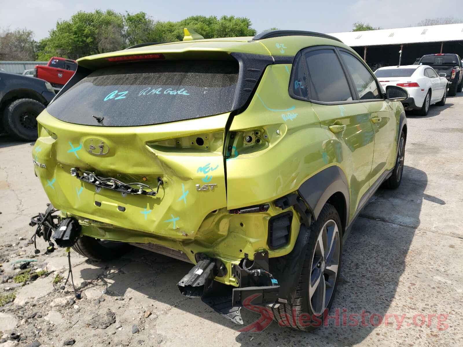 KM8K53A5XKU360907 2019 HYUNDAI KONA