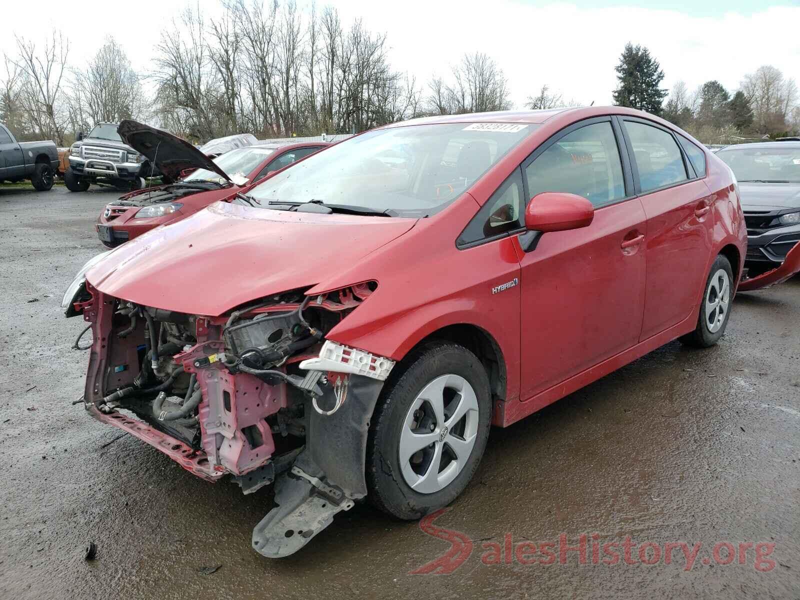 JTDKN3DU4F1985169 2015 TOYOTA PRIUS