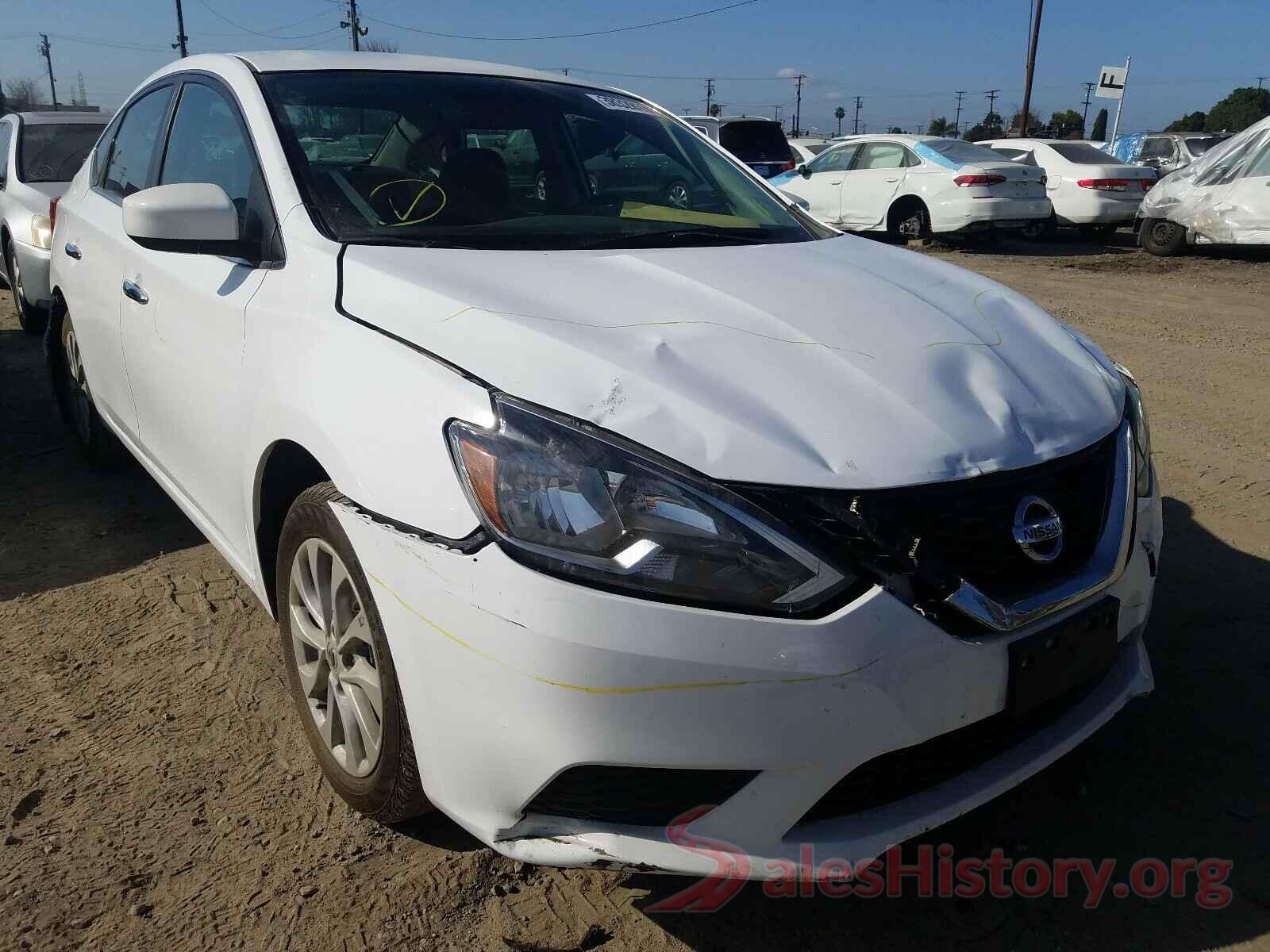 3N1AB7AP8KY355285 2019 NISSAN SENTRA