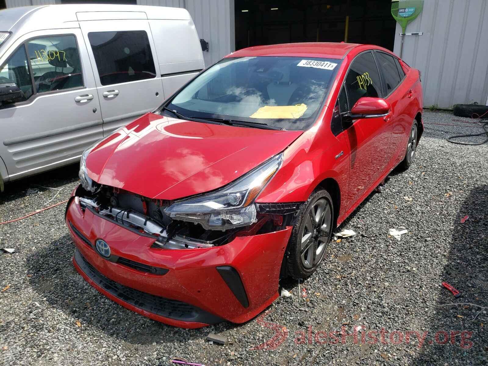 JTDKARFU5K3078828 2019 TOYOTA PRIUS