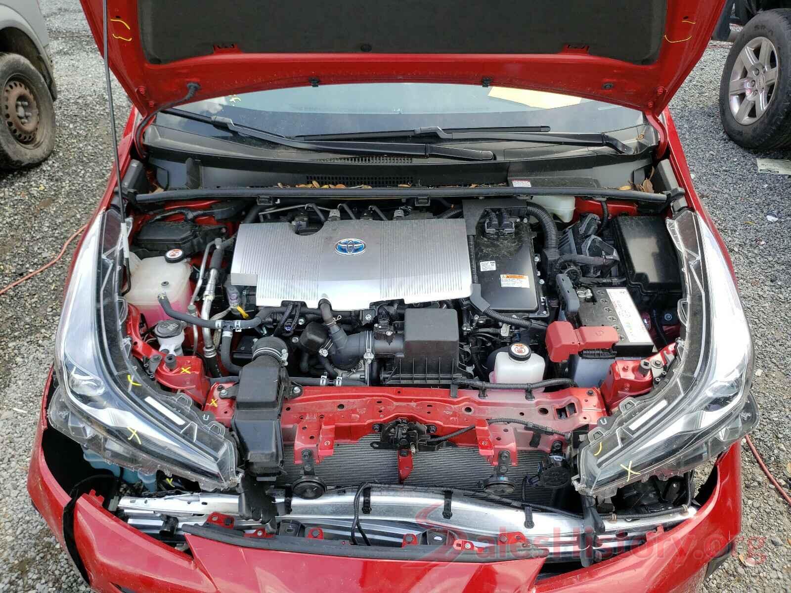 JTDKARFU5K3078828 2019 TOYOTA PRIUS