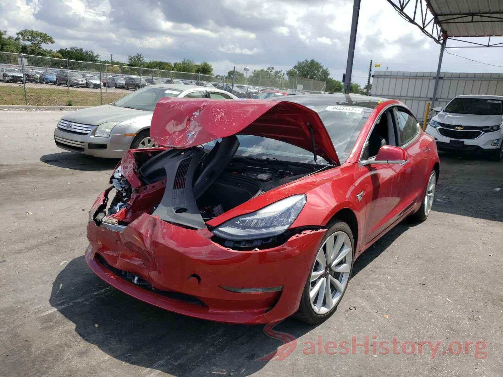 5YJ3E1EA9KF311372 2019 TESLA MODEL 3