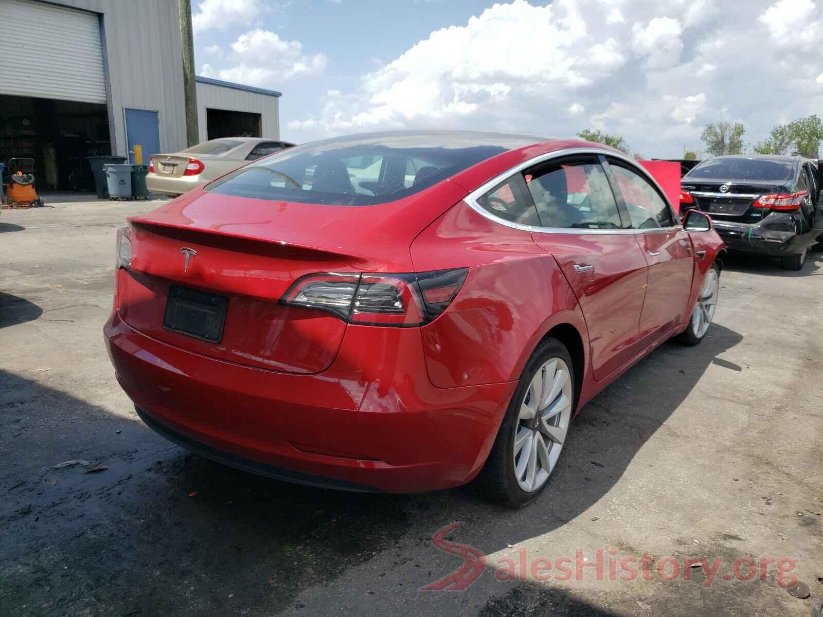 5YJ3E1EA9KF311372 2019 TESLA MODEL 3