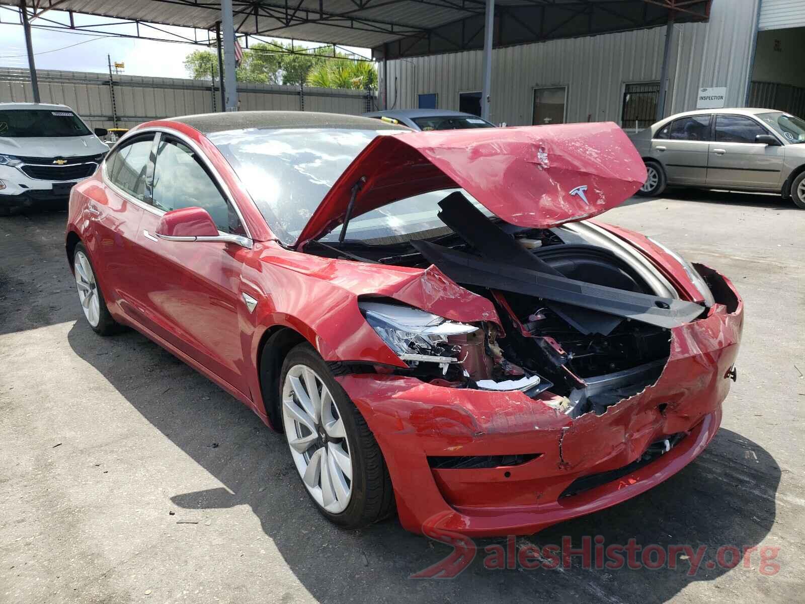 5YJ3E1EA9KF311372 2019 TESLA MODEL 3