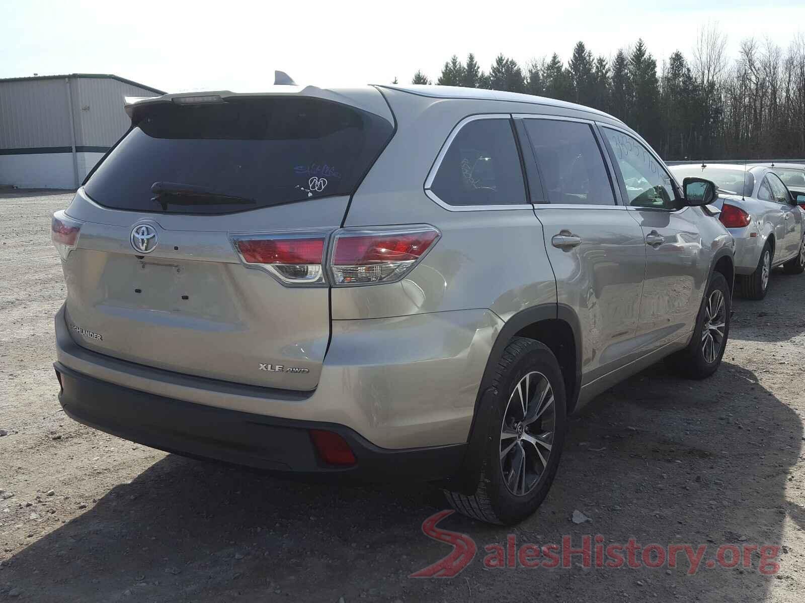 5TDJKRFH9GS298877 2016 TOYOTA HIGHLANDER