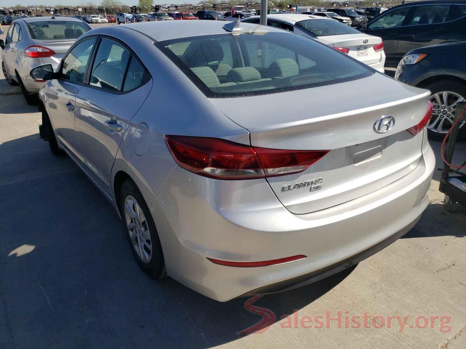 5NPD74LF5HH175251 2017 HYUNDAI ELANTRA