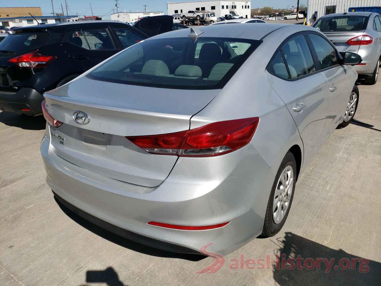 5NPD74LF5HH175251 2017 HYUNDAI ELANTRA