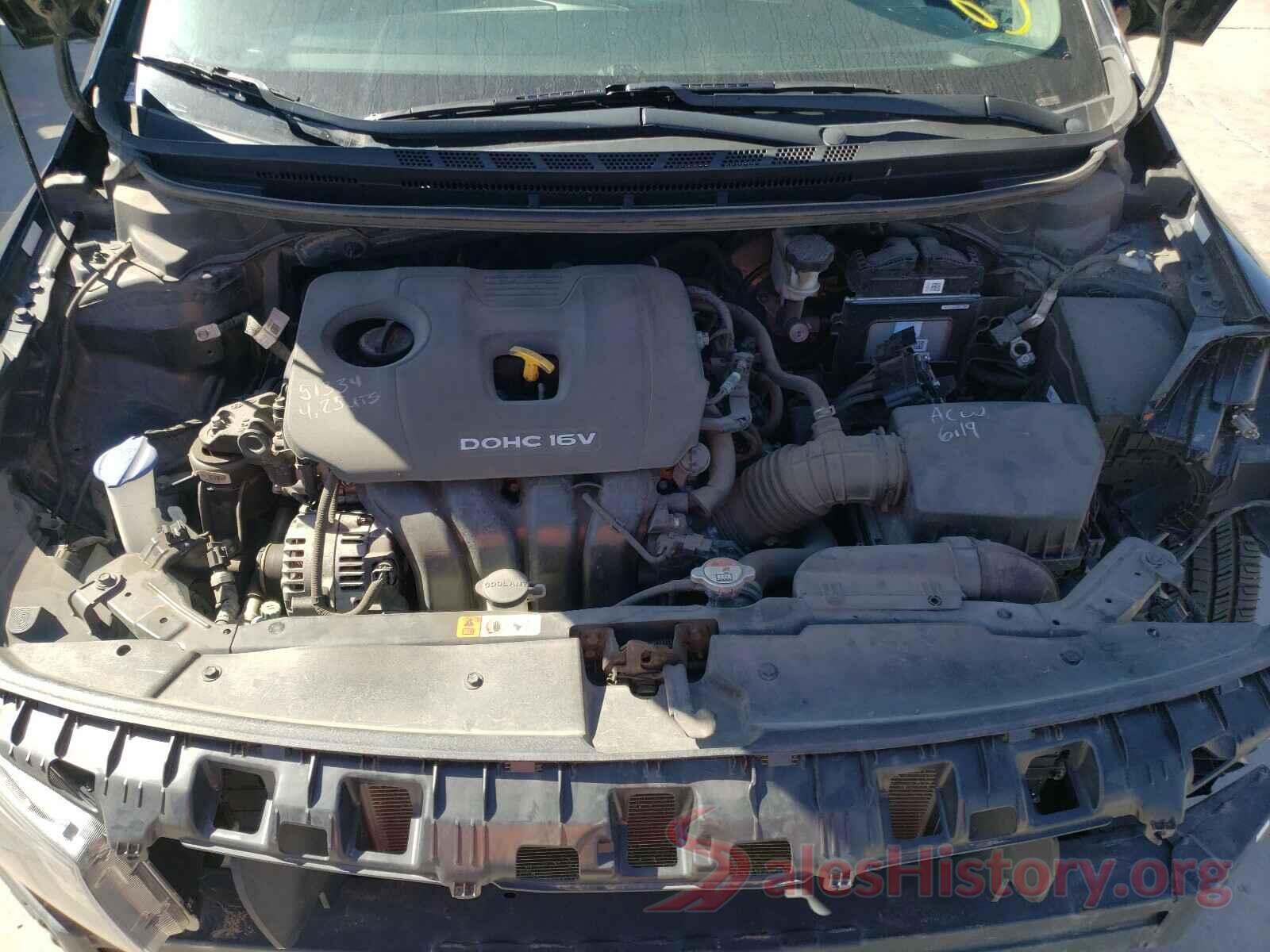 3KPFL4A72JE172818 2018 KIA FORTE